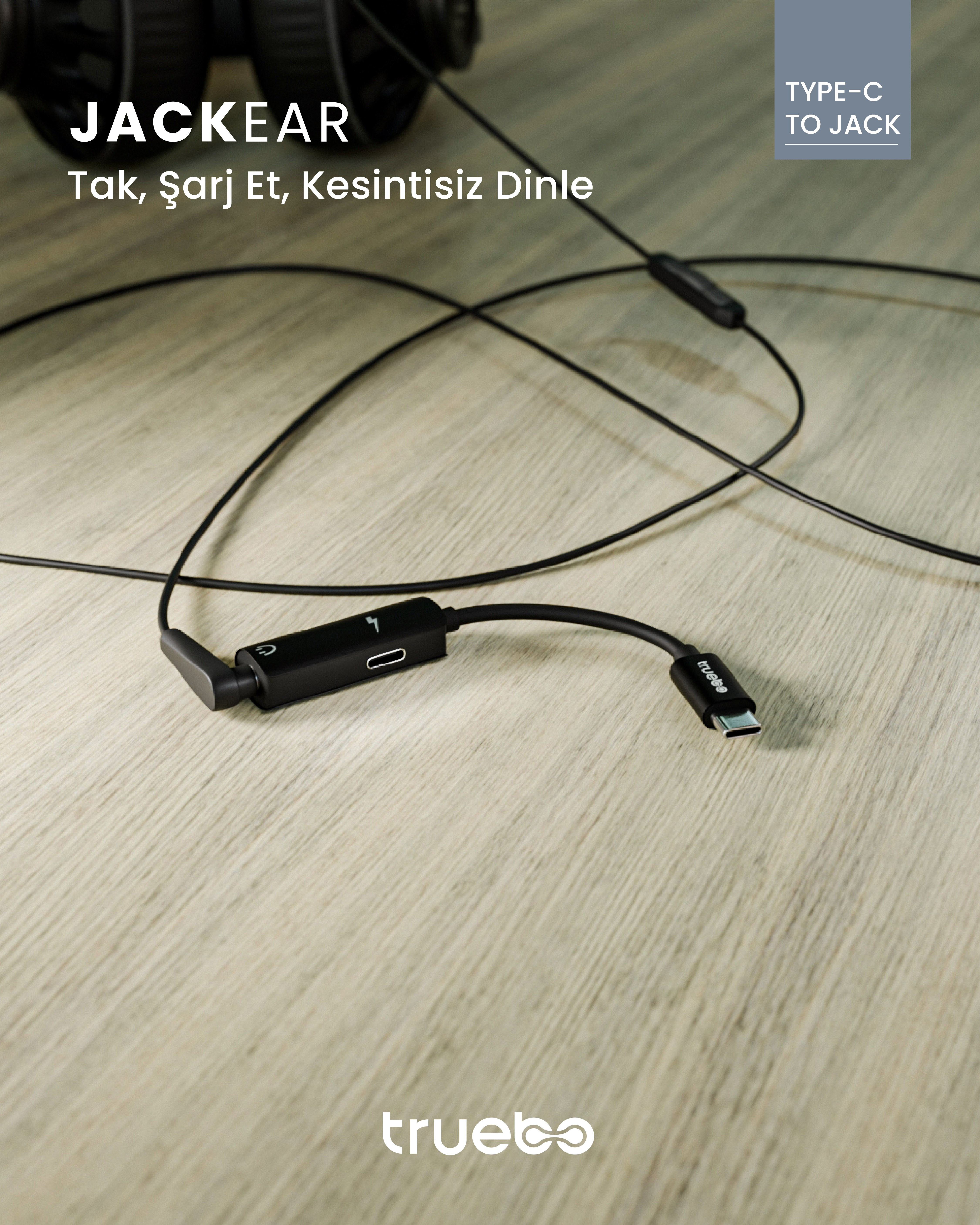 Truebo JackEar Type-C Audio Converter