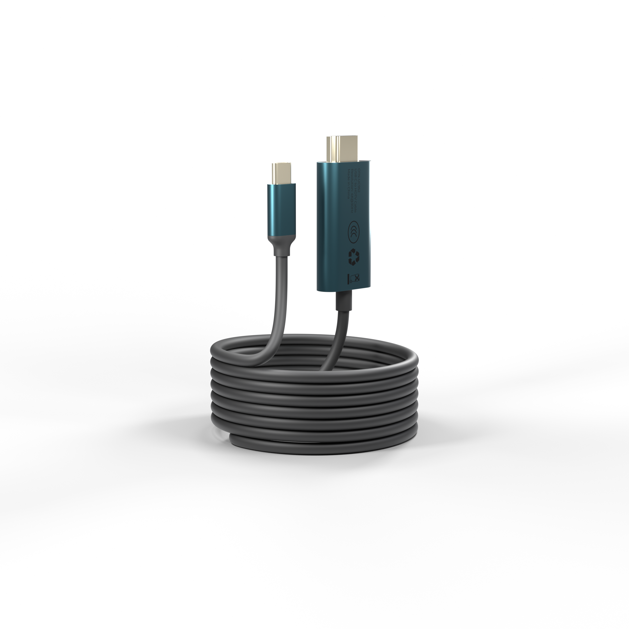Truebo LongHDC USB-C to HDMI Dönüştürücü 
