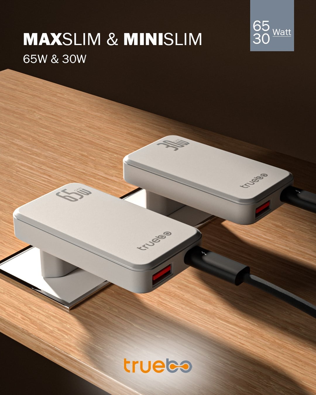 Truebo MiniSlim 30W Hızlı Şarj Adaptörü