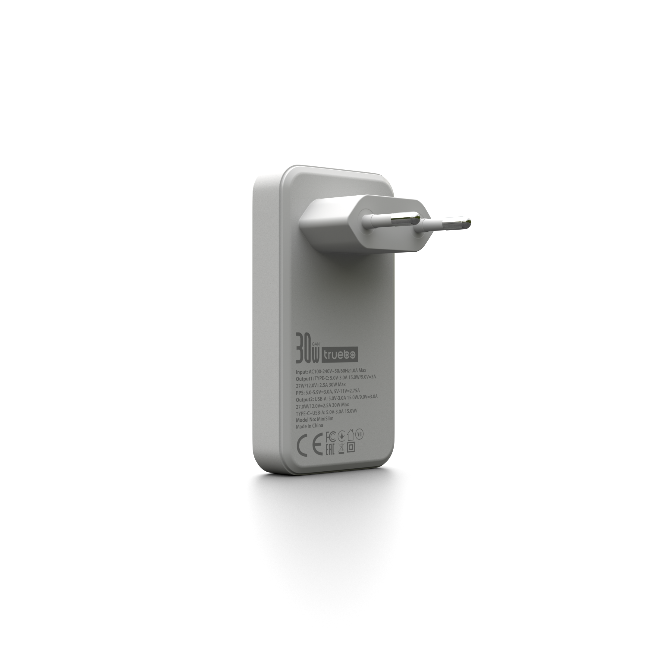 Truebo MiniSlim 30W Hızlı Şarj Adaptörü