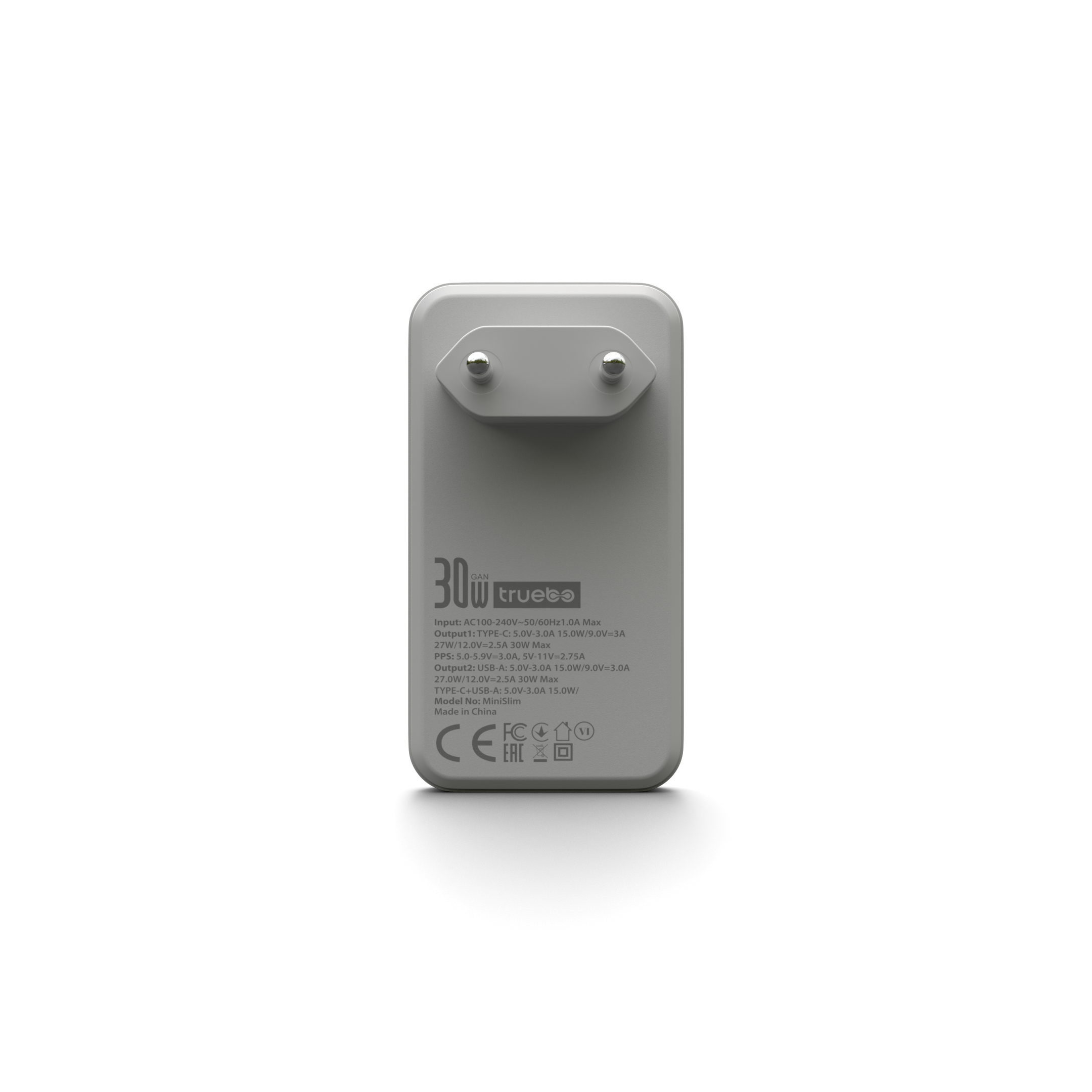 Truebo MiniSlim 30W Hızlı Şarj Adaptörü