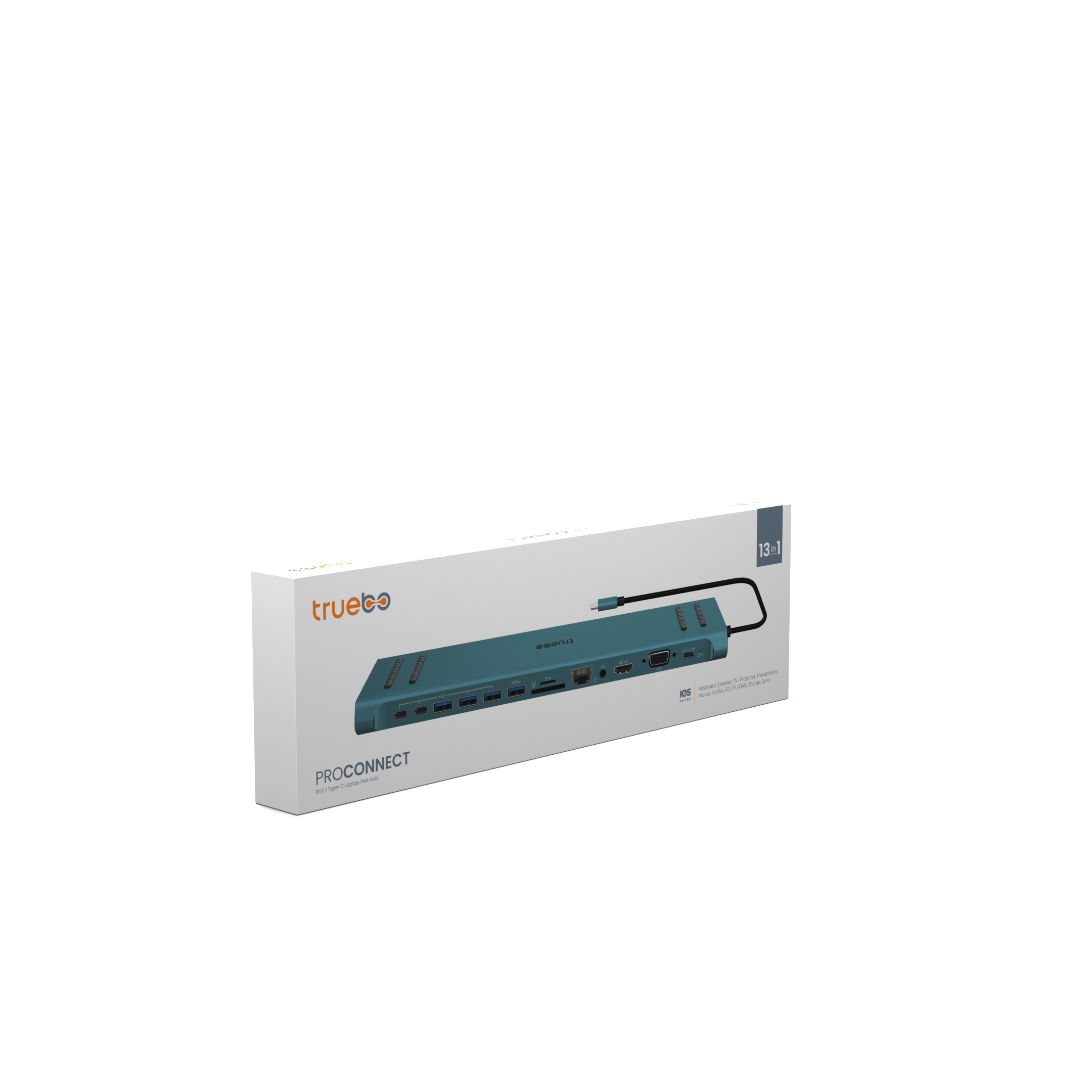 Truebo ProConnect 13in1 Type-C Stand Hub Çoklayıcı