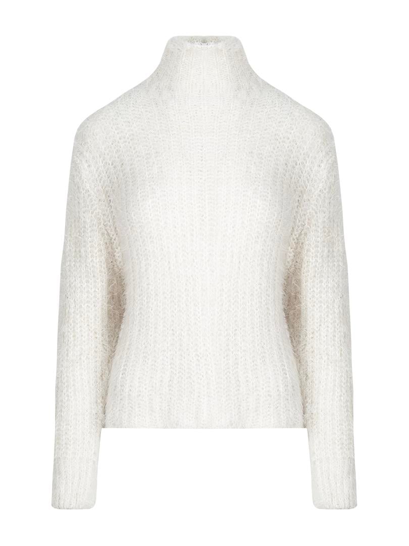 23FW113010 SAKALLI TRİKO OVERSIZE KAZAK