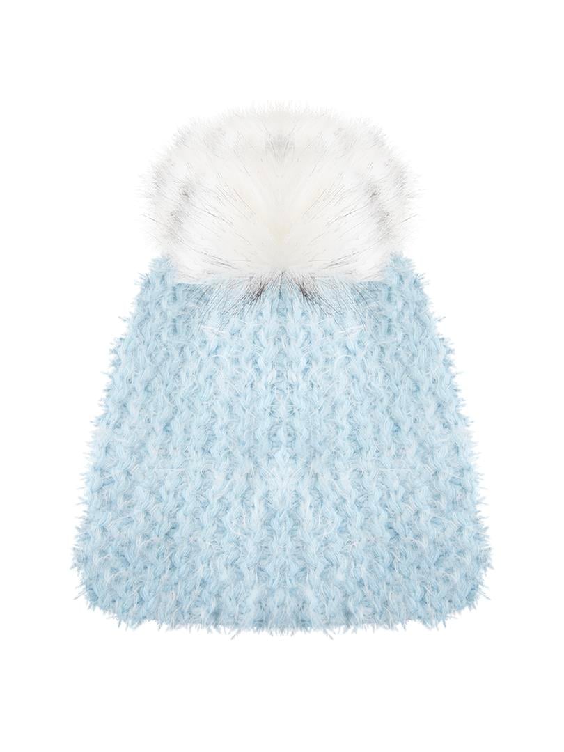 23FW237005 TRİKO PONPON DETAYLI ŞAPKA Kategorisiz Modelleri