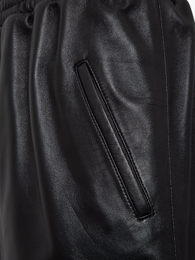 Beli Lastikli Şort - Siyah