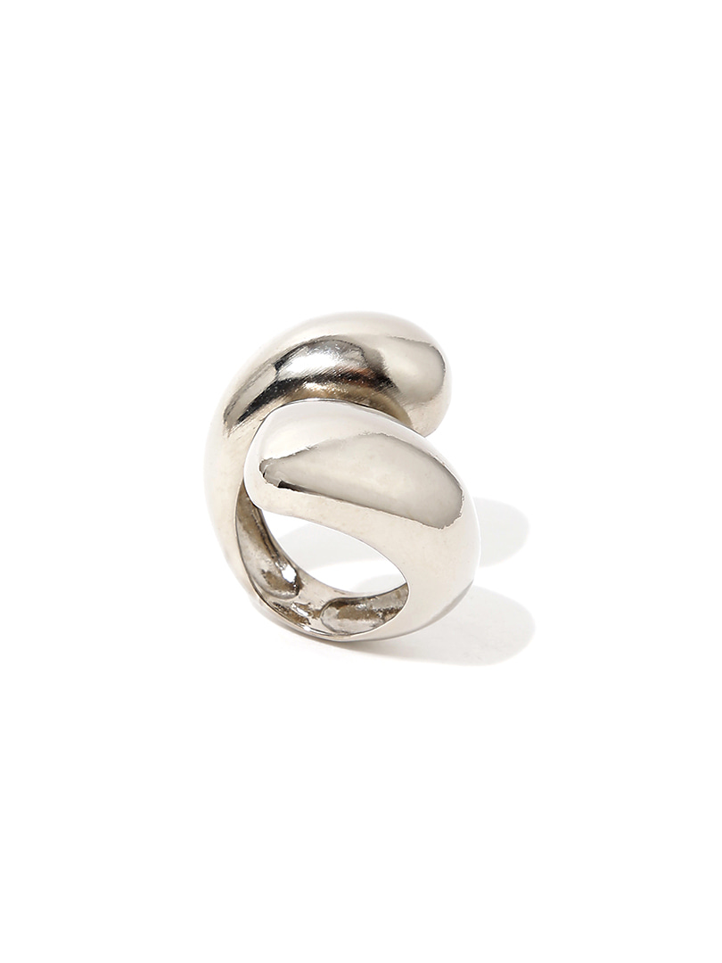 Bombe Yüzük - Silver