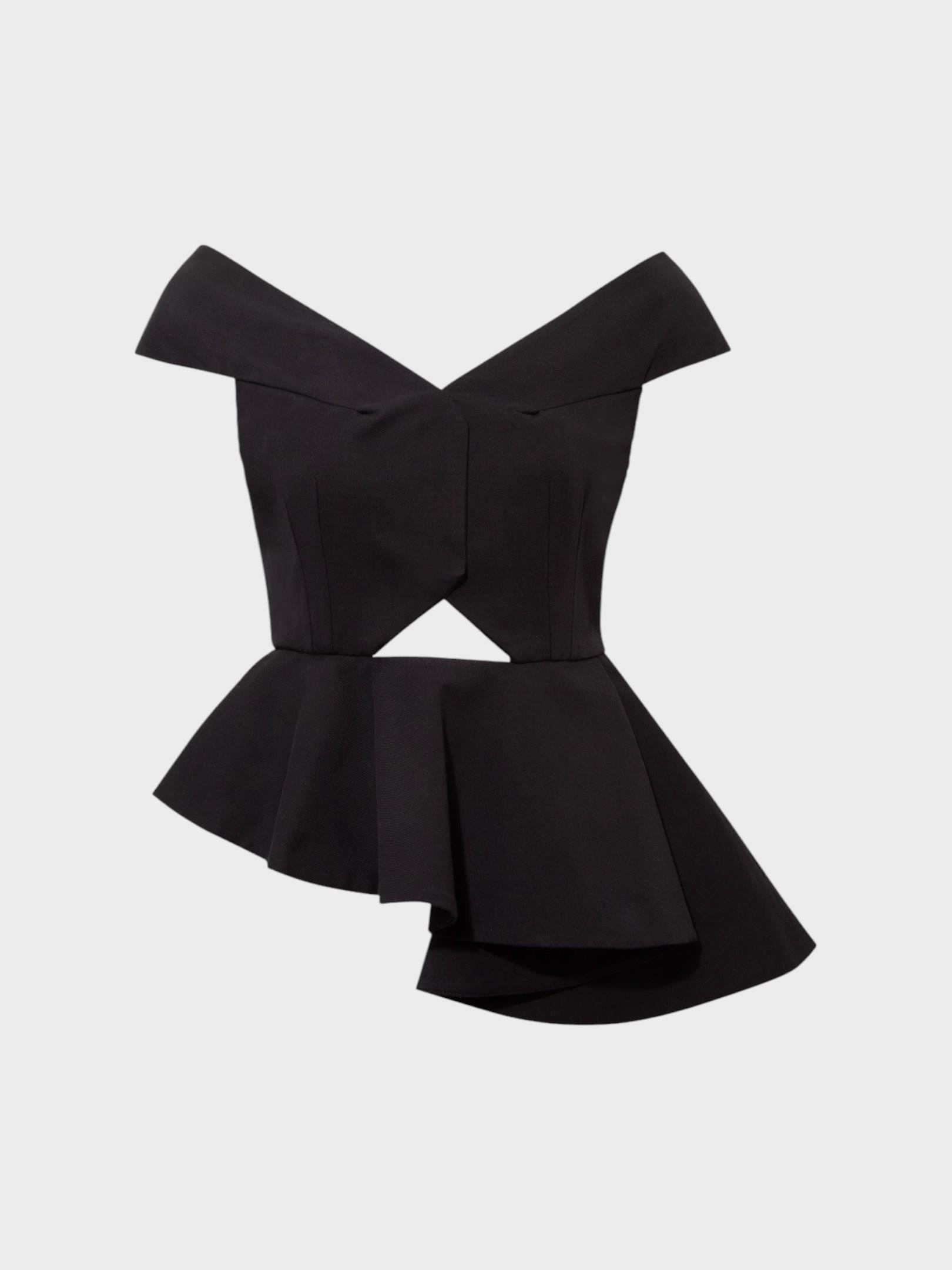 Çapraz Kayık Yaka Bluz Kategorisiz Modelleri