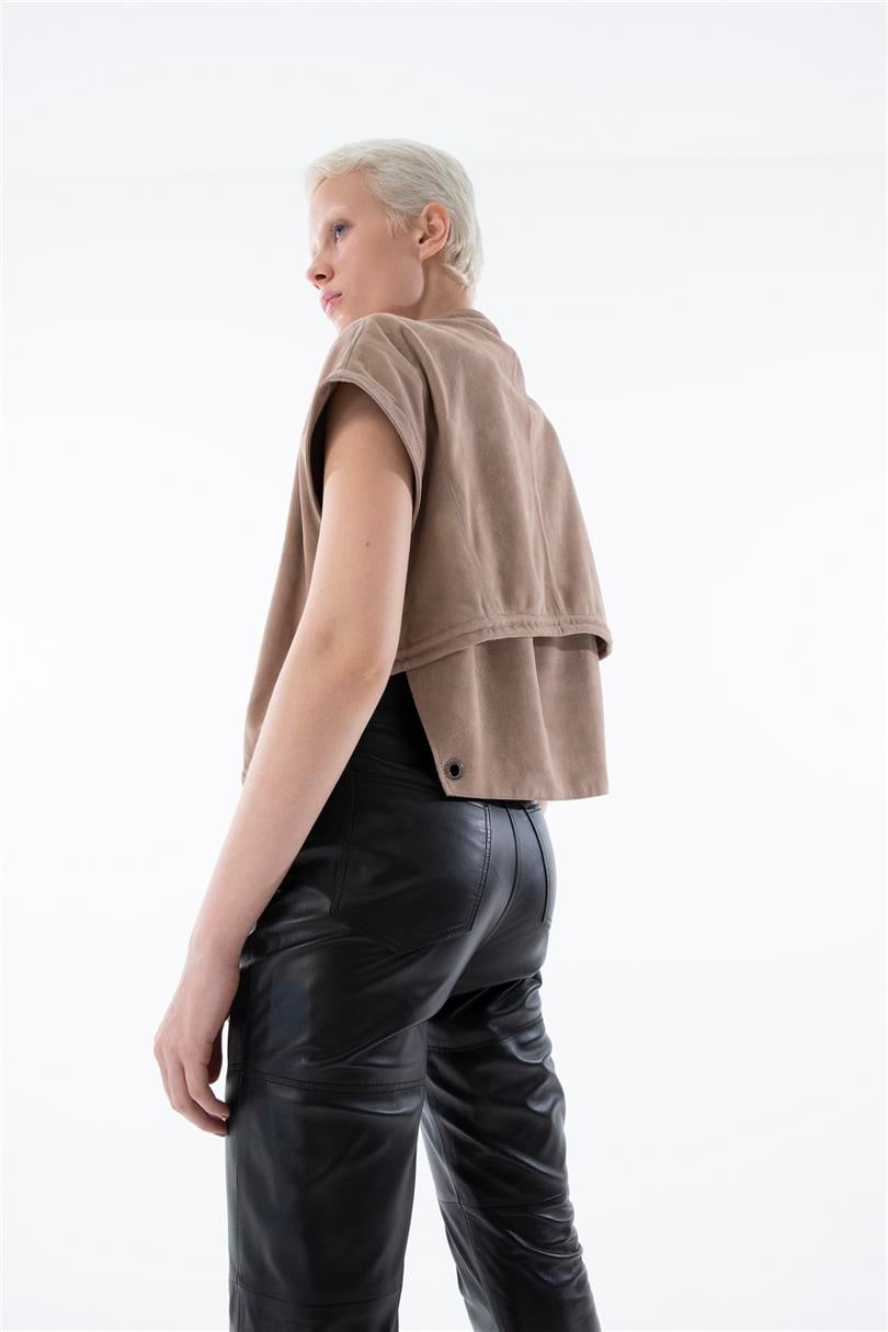 Cep Detaylı Parçalı Pantolon - Siyah