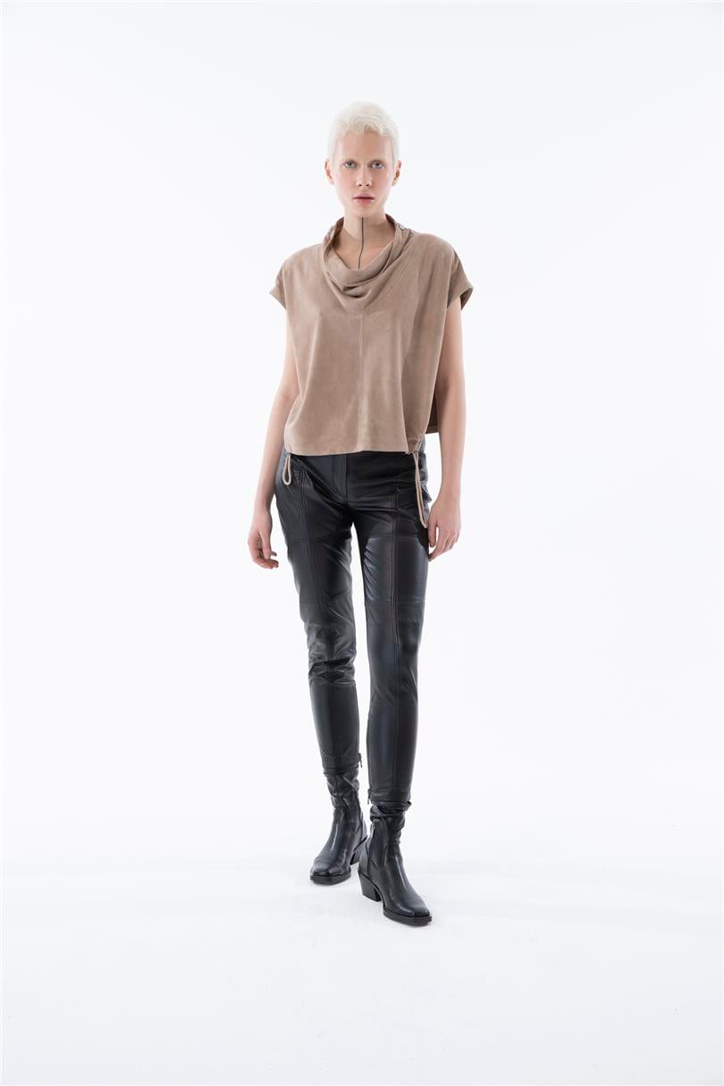 Cep Detaylı Parçalı Pantolon - Siyah