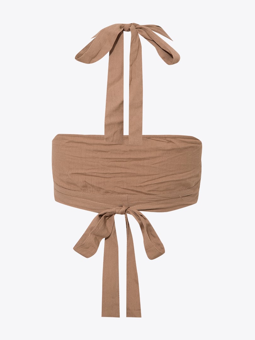 Crop Top - Camel