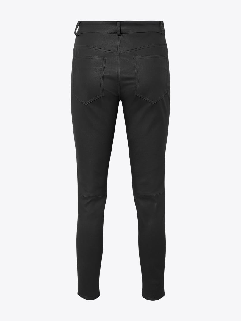 Deri Pantolon - Siyah