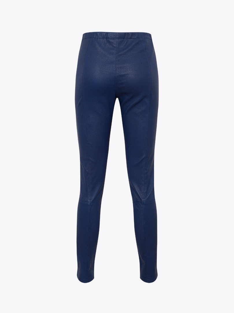 Deri Tayt - Lacivert