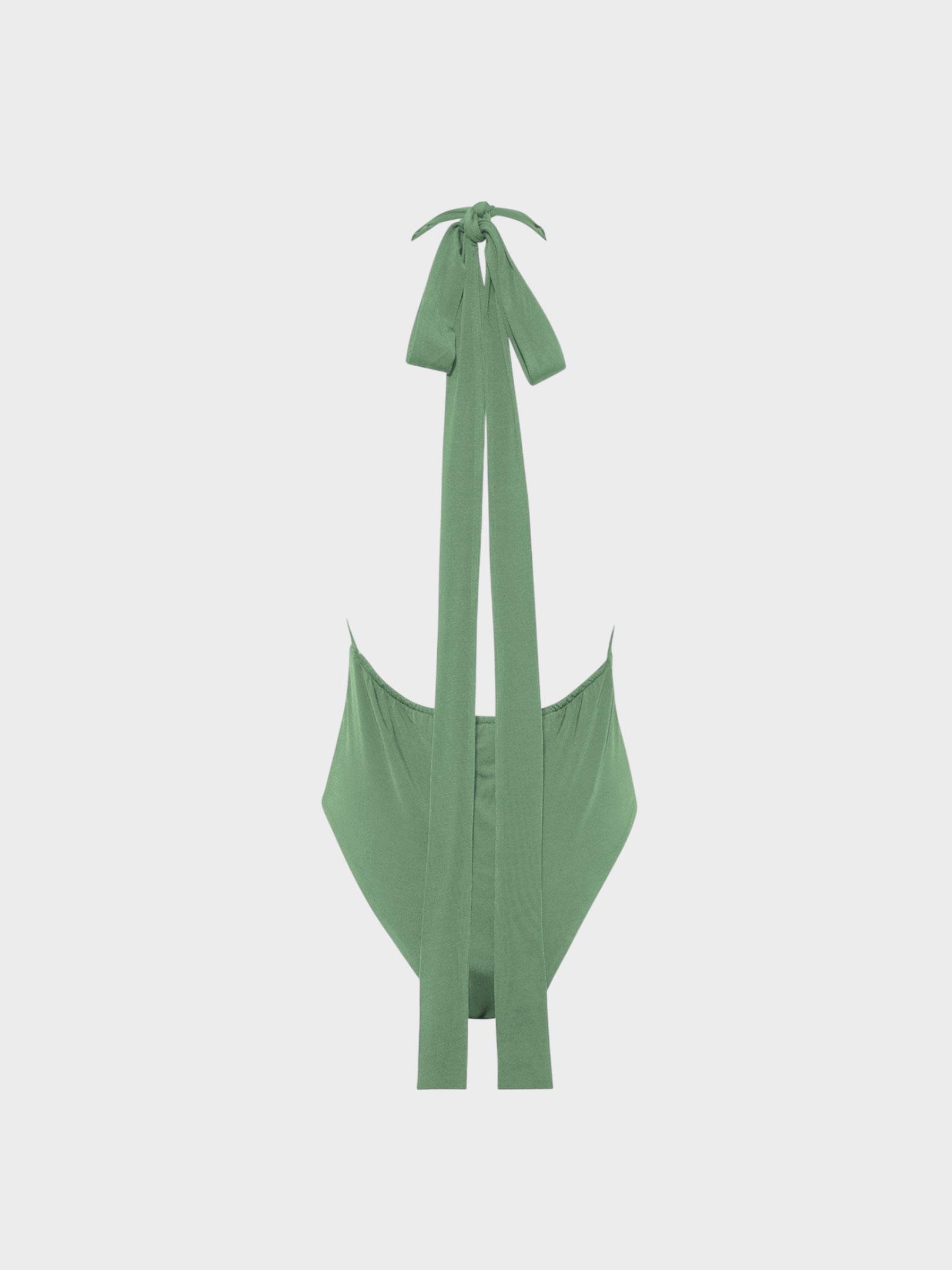 Derin Dekolteli İkonik Body - Haki Kategorisiz Modelleri