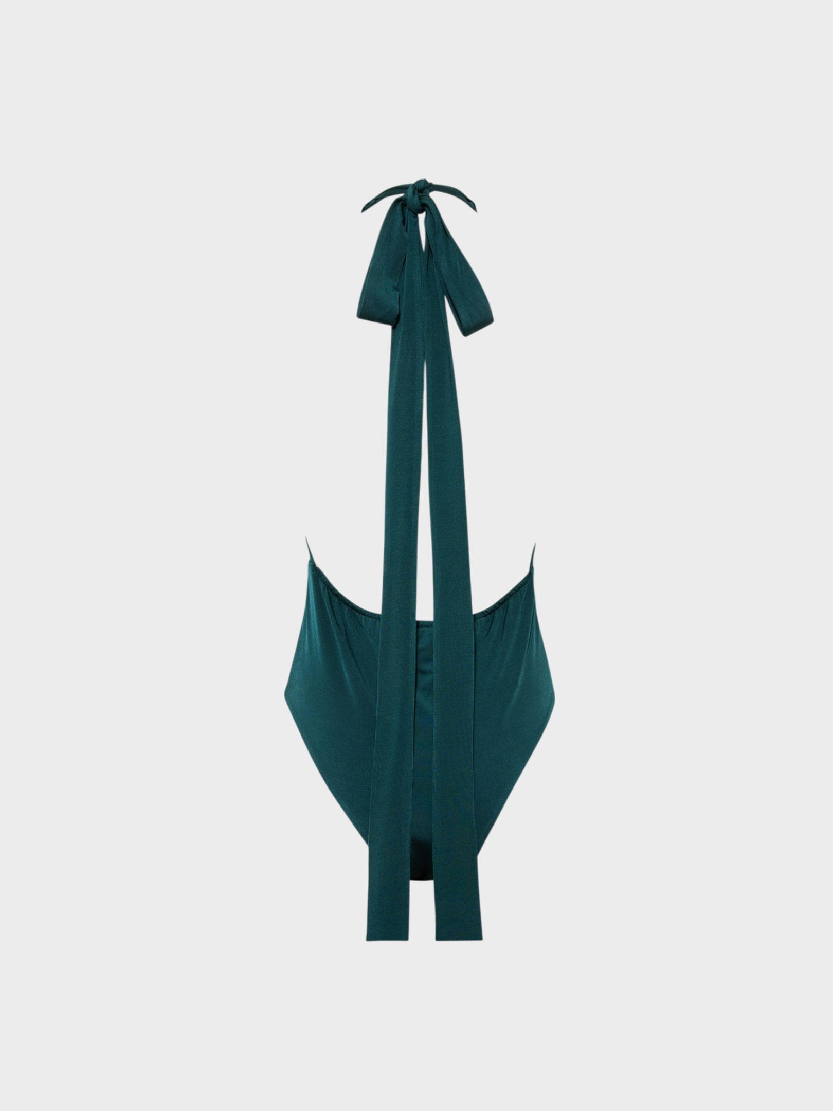 Derin Dekolteli İkonik Body - Yeşil Body Modelleri