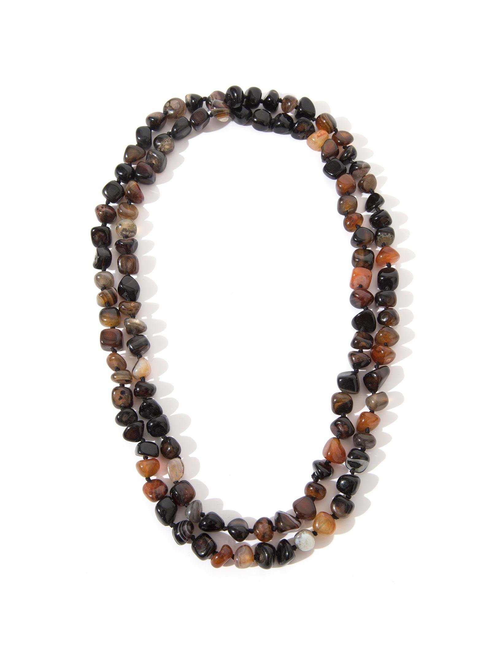 Doğal Akik Taş Kolye Kategorisiz Modelleri