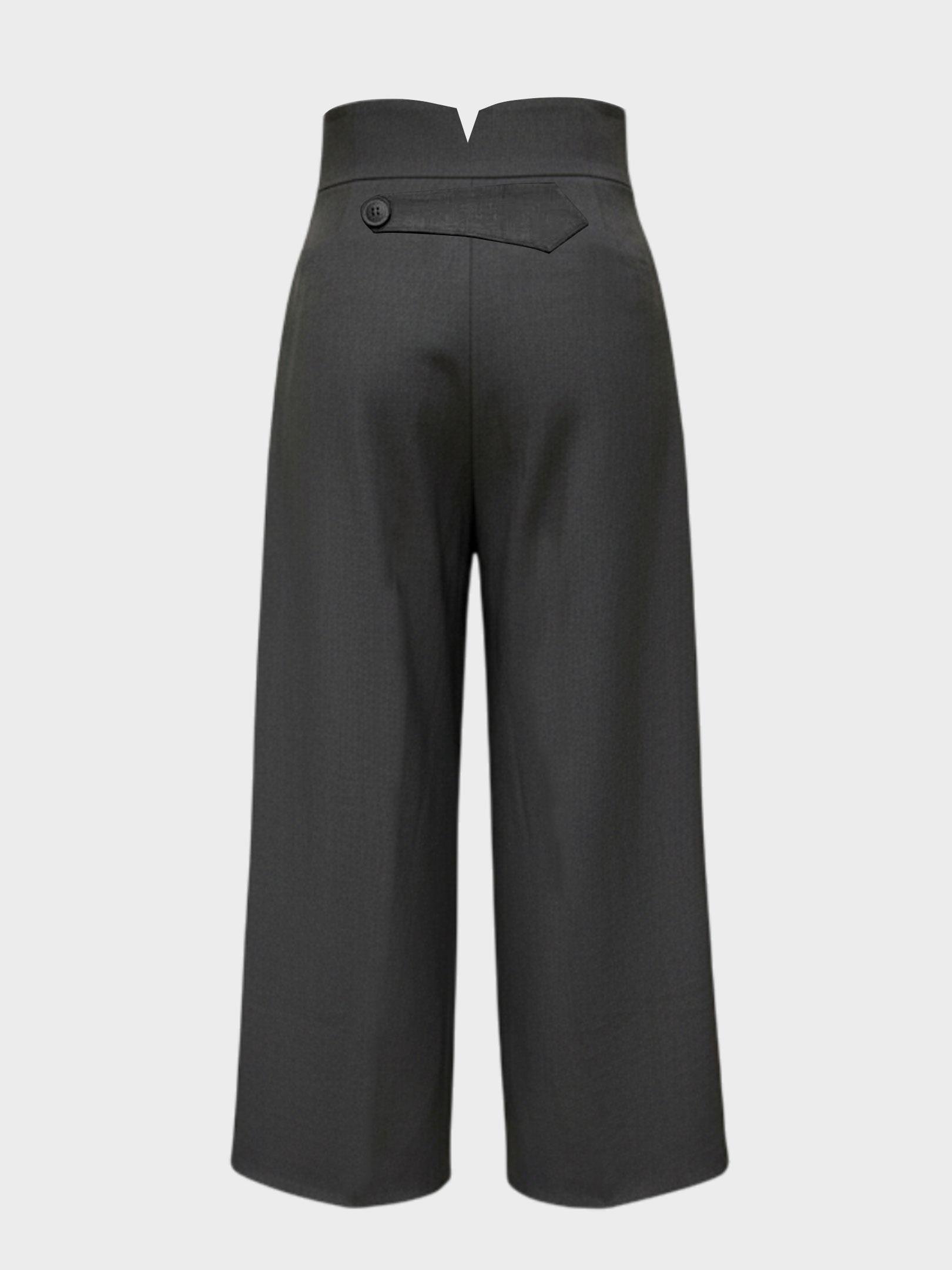 Kadın, Bayan Ultra Yüksek Bel Culotte Pantolon Kategorisiz Modelleri