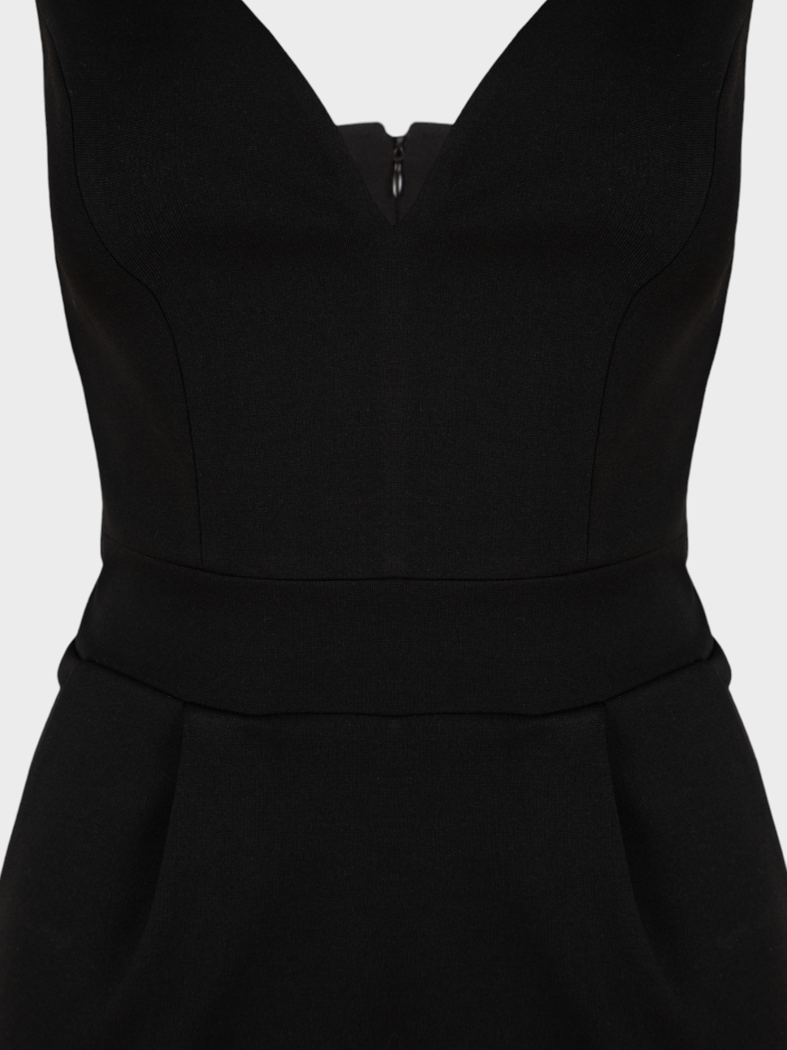 Kalın Askılı Cigarette Paça Tulum - Siyah Tulum Modelleri