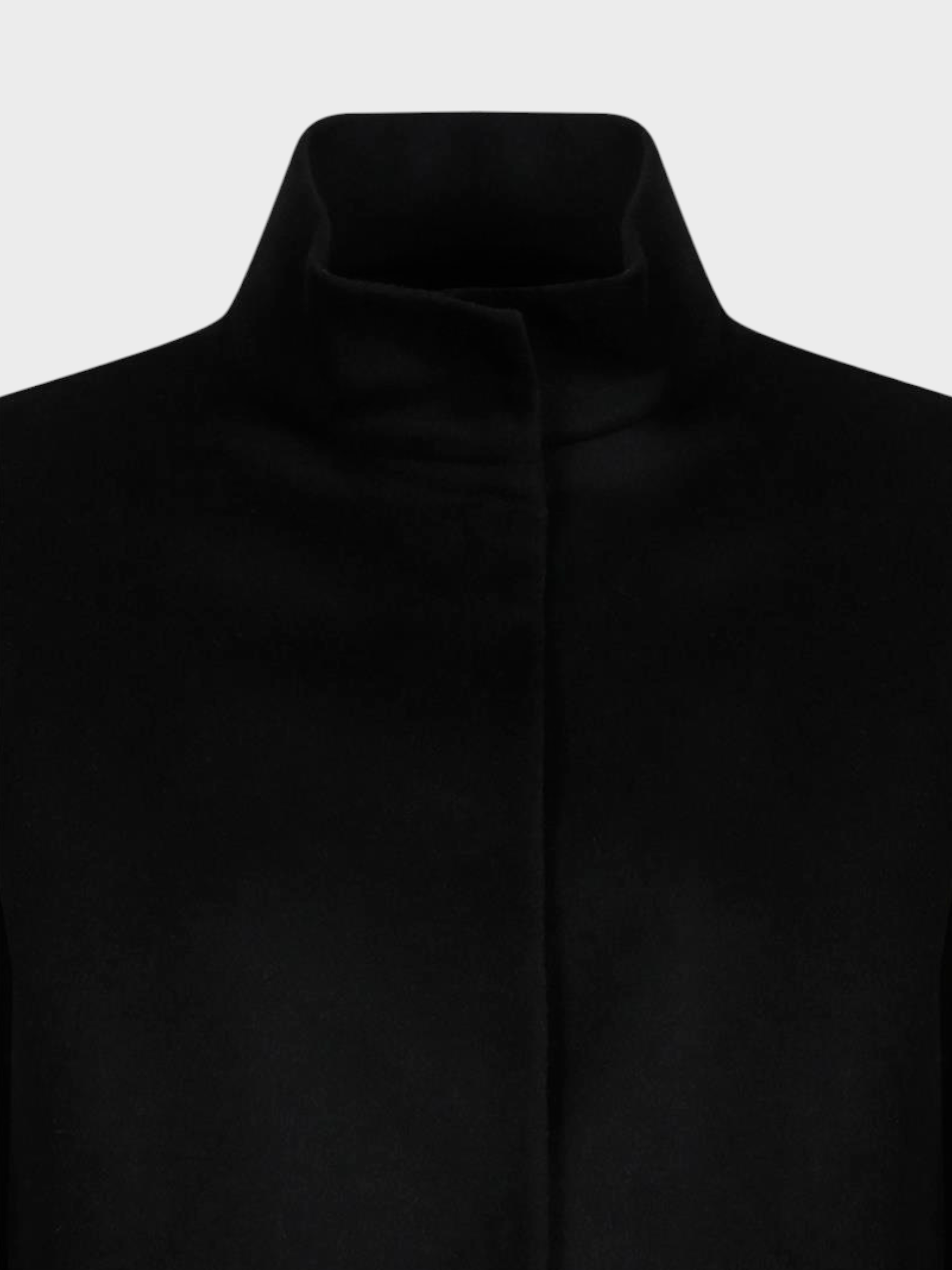 Kaşe Kısa Ceket -Siyah Kaban ve Trençkot Modelleri