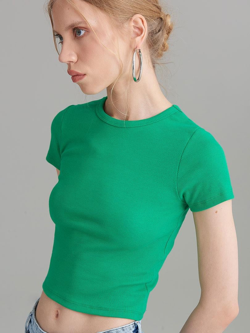Kaşkorse Basic Tişört - Yeşil