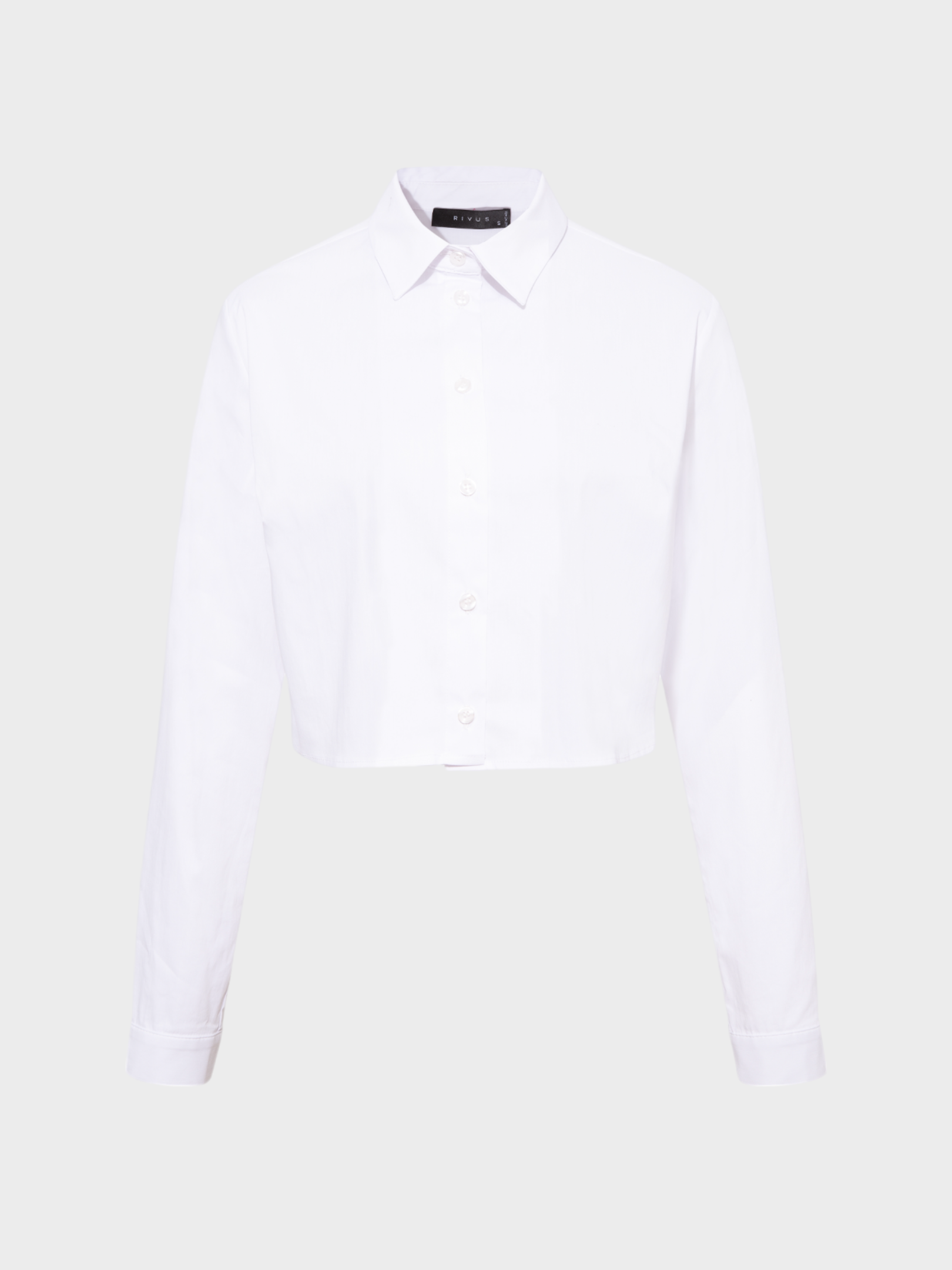 Kravat Aksesuarlı Kısa Koton Gömlek - Beyaz Gömlek Modelleri