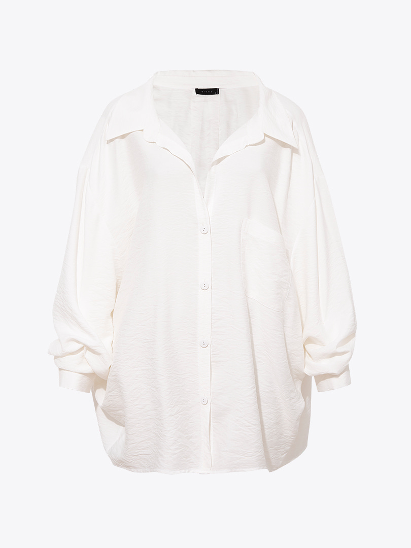 Oversize Gömlek - Beyaz
