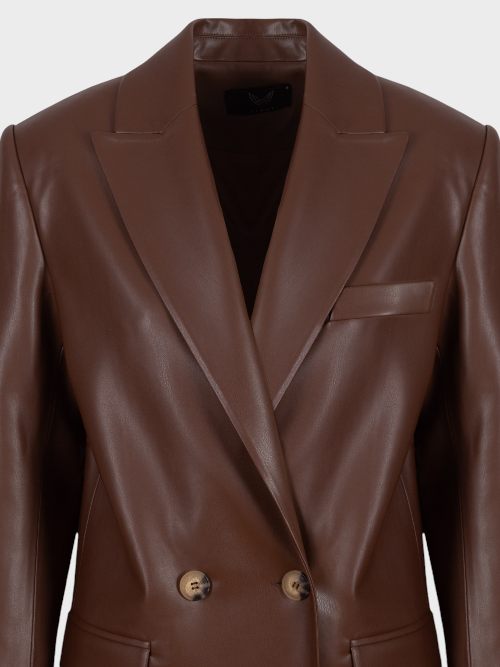 Oversize Kruvaze  Kesim Deri Ceket Kategorisiz Modelleri