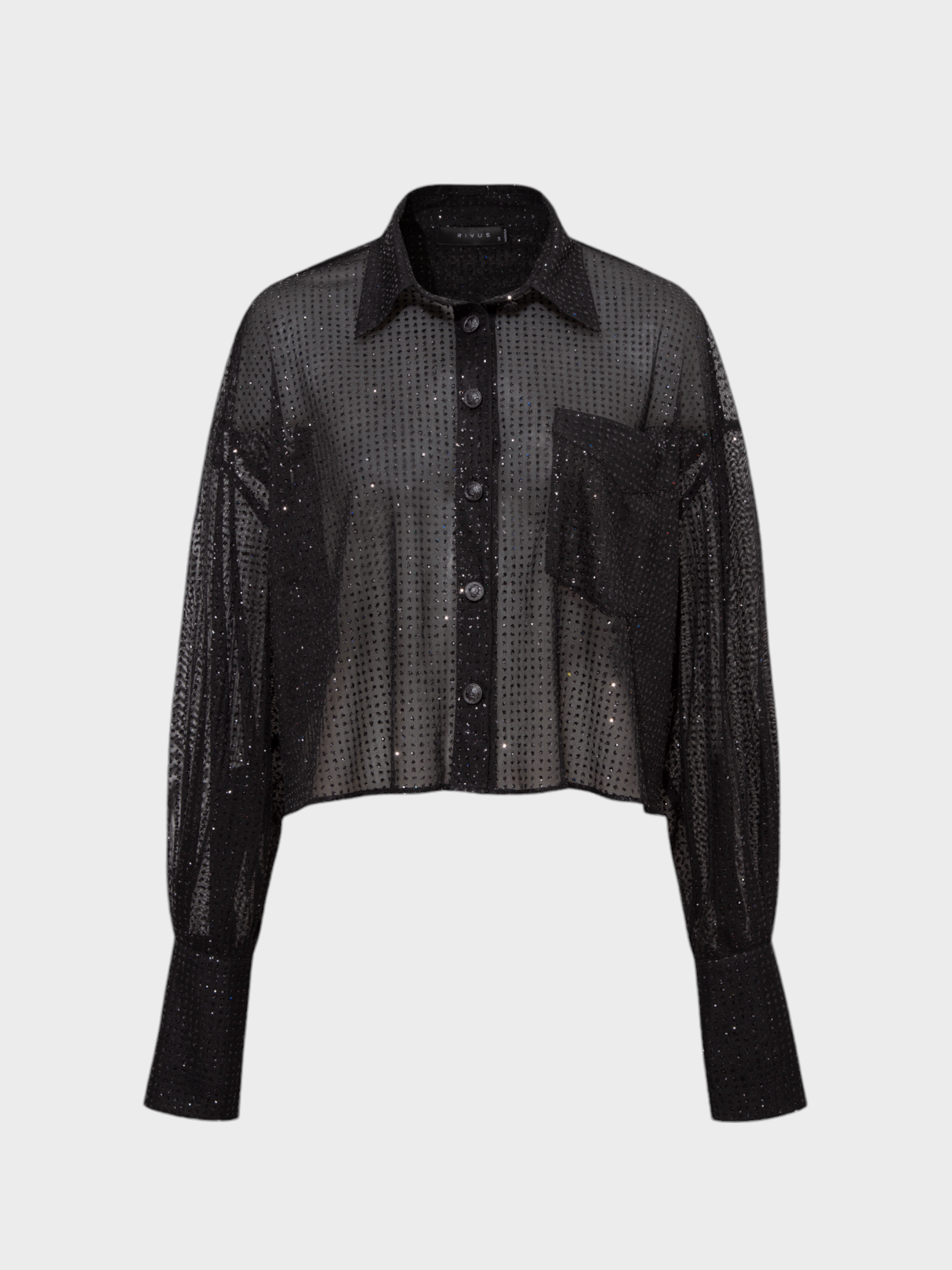 Simli Puantiyeli  Salaş Gömlek Kategorisiz Modelleri