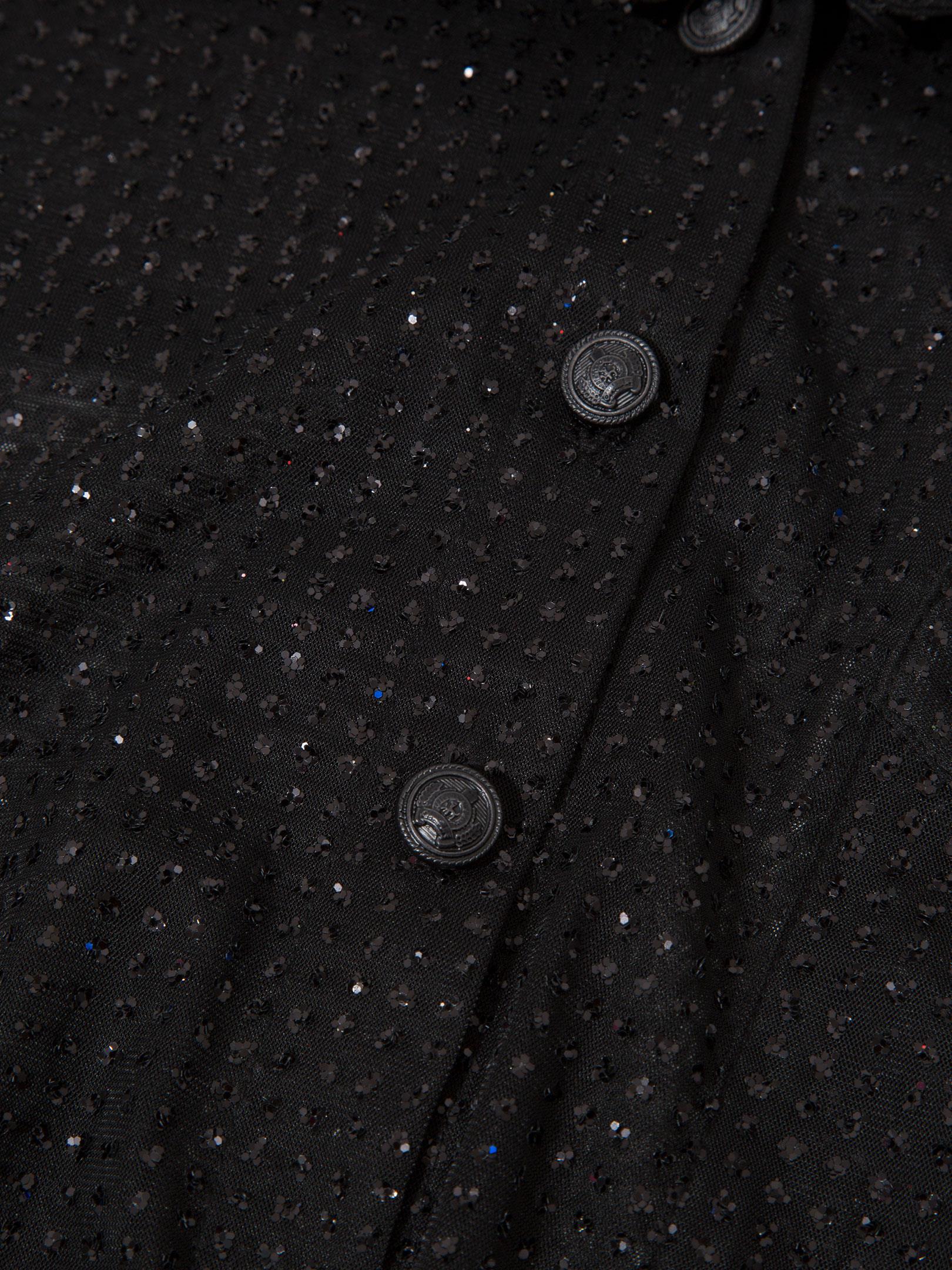 Simli Puantiyeli  Salaş Gömlek Kategorisiz Modelleri