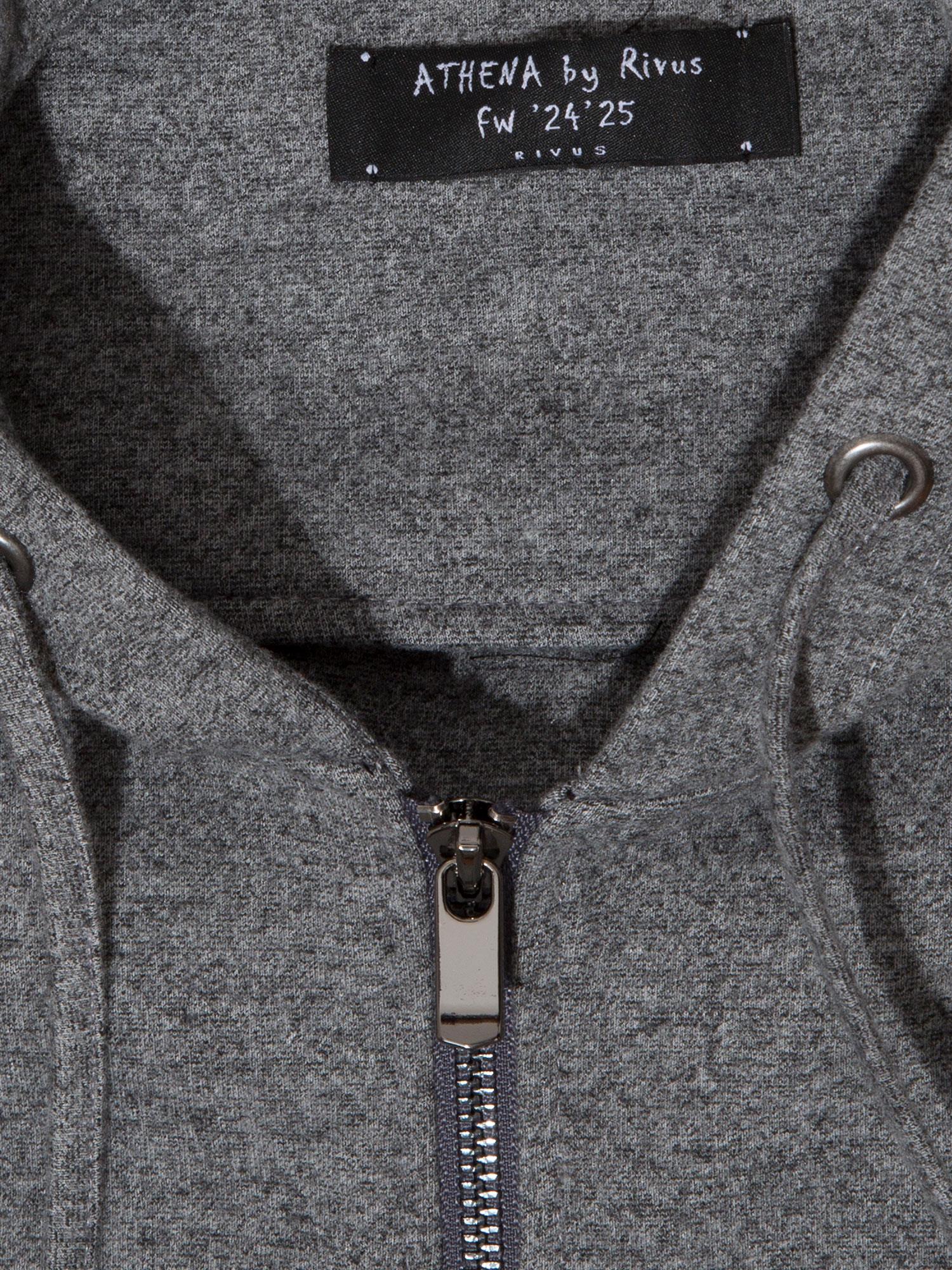 Trençkot Veya Ceket İçi Kapüşonlu Sweatshirt Görünümlü İç Parça - Gri Şapka Modelleri