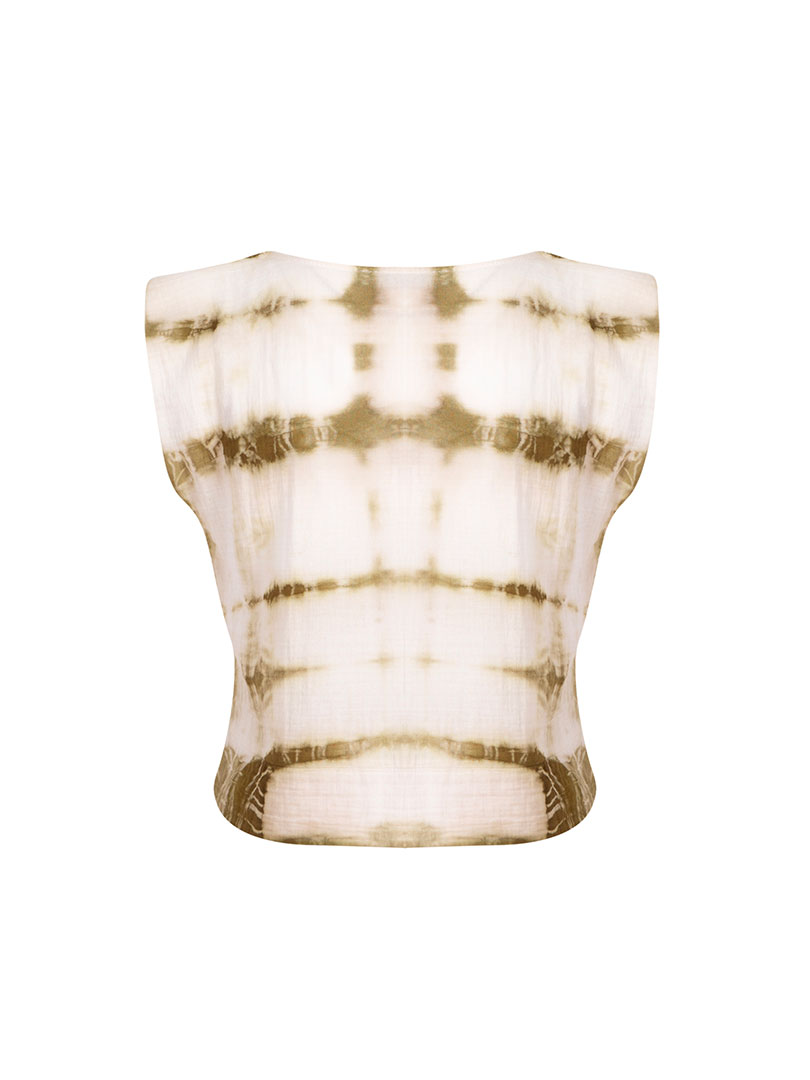 Vatkalı Crop Top - Batik