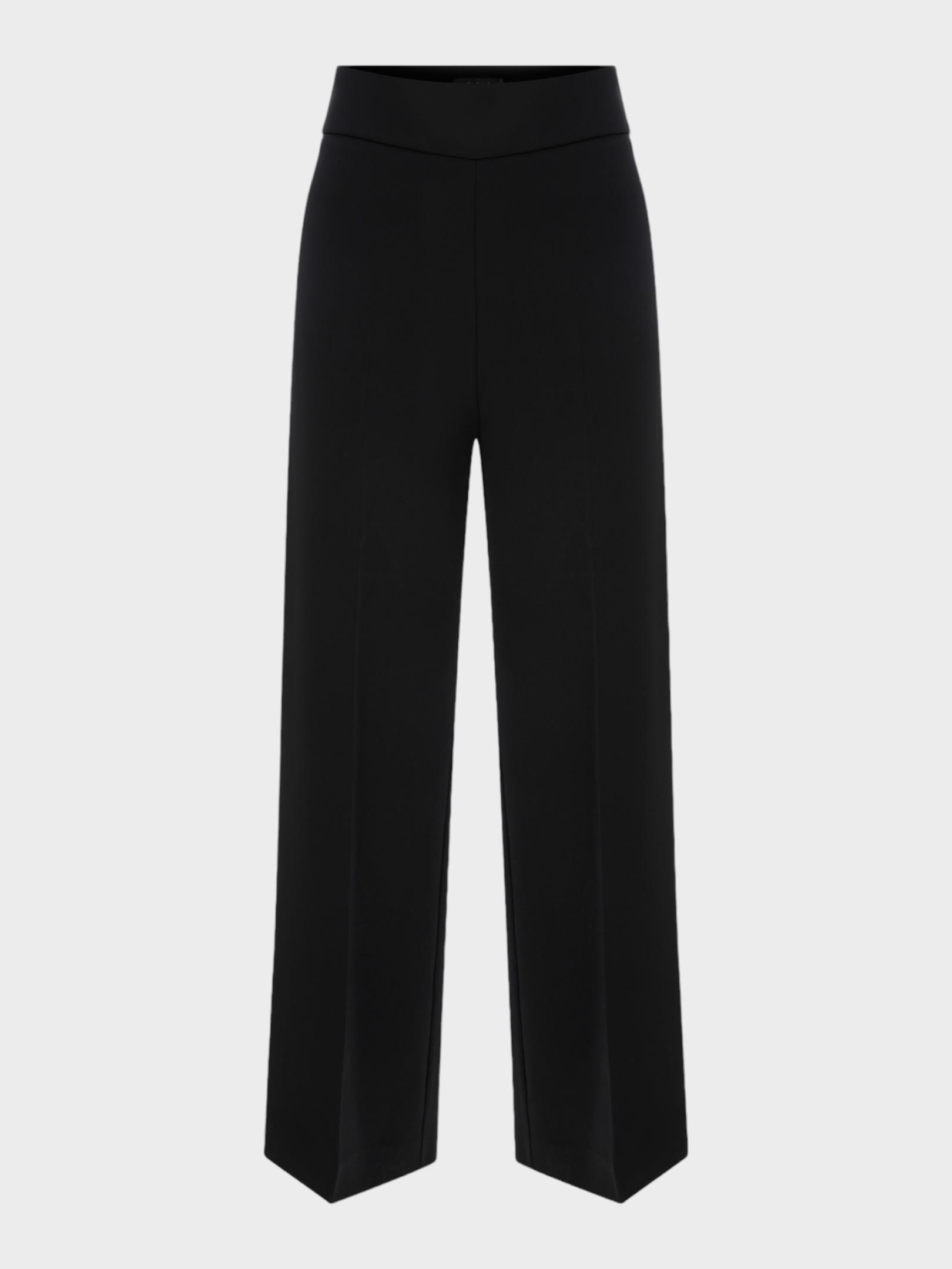 Yandan Fermuarlı Dökümlü Pantolon - Siyah Pantolon Modelleri