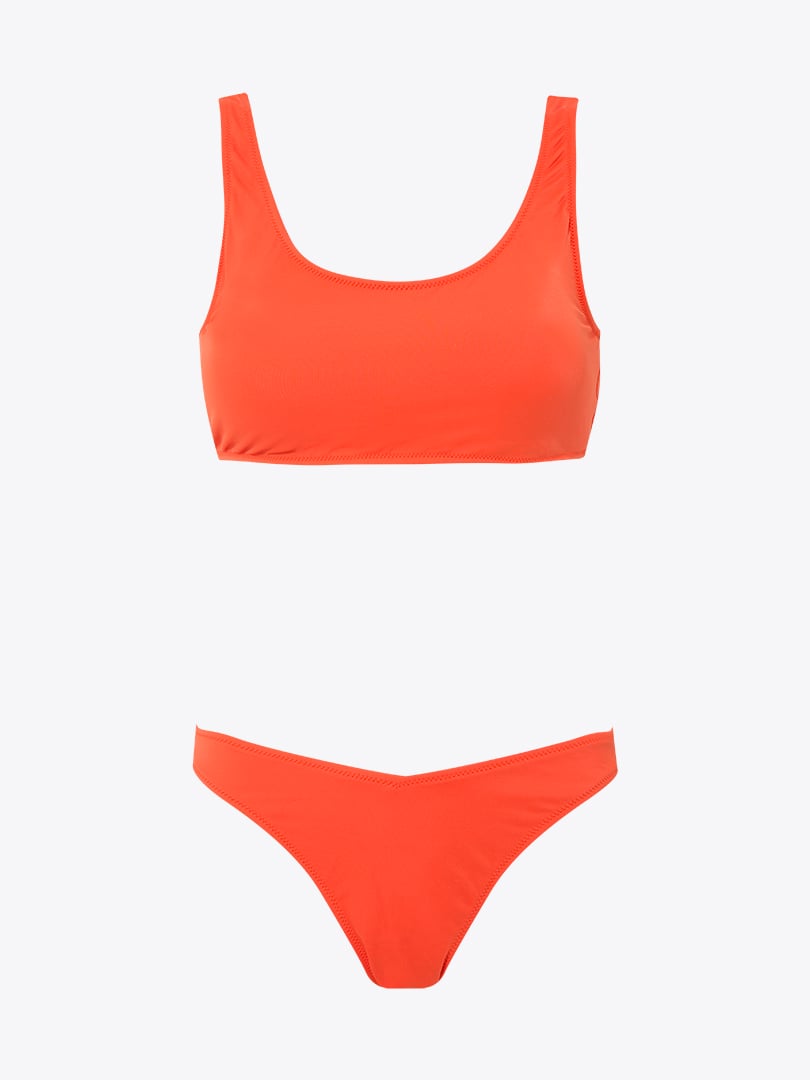 Yüzücü Bikini Takımı - Turuncu