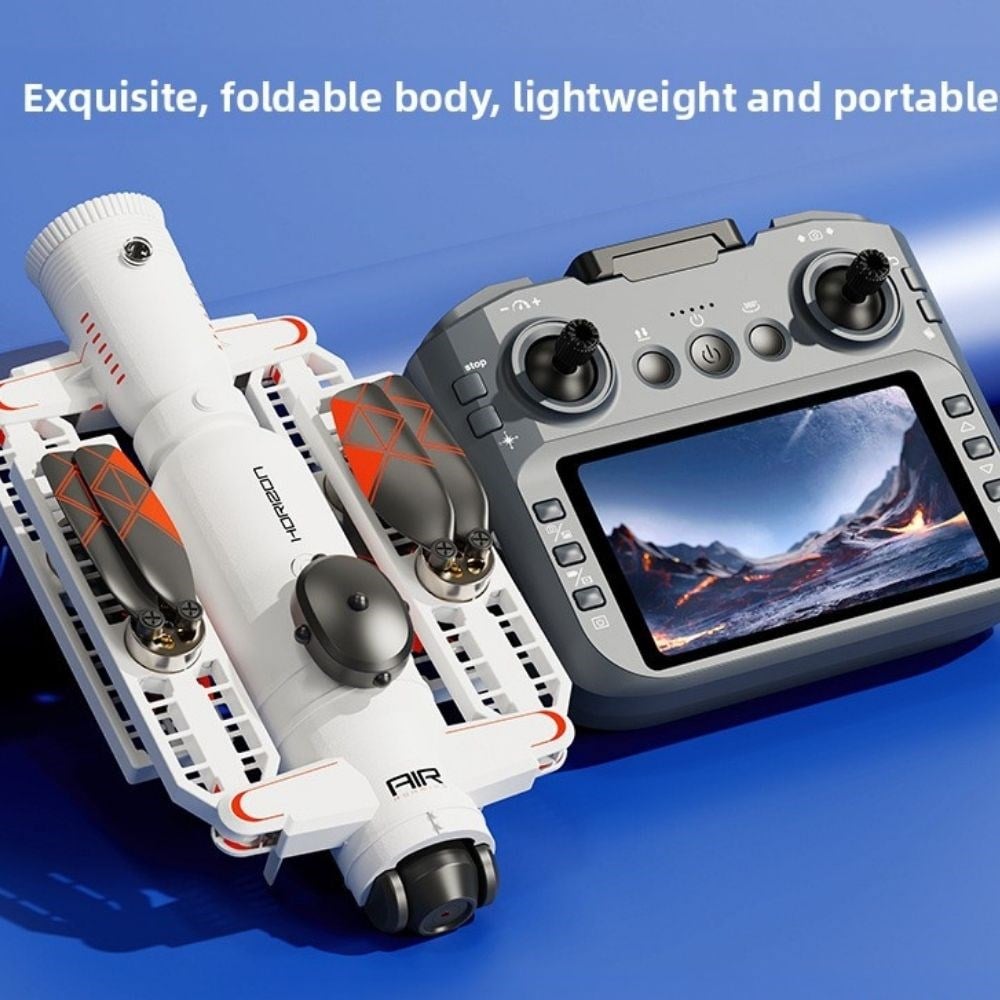  AE22 GPS Destekli HD Kameralı Katlanabilir Drone Brushless Motor, Wi-Fi Canlı Görüntü, 360 Dönüşlü Drone 