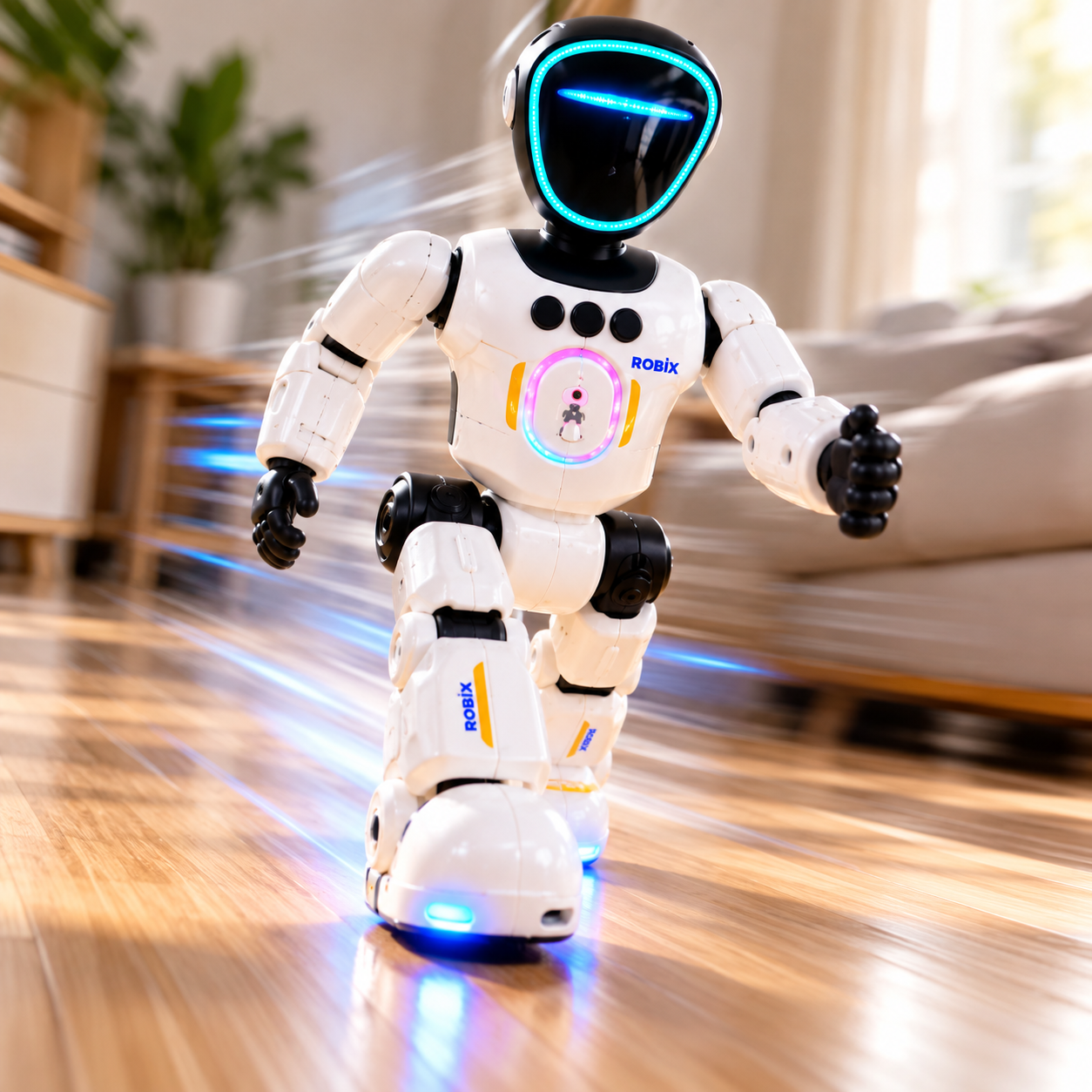  Konuşan Akıllı Robot Oyuncak,Uzaktan Kumandalı, Dans Eden, Müzikli ve Işıklı Eğitici Çocuk Robotu 