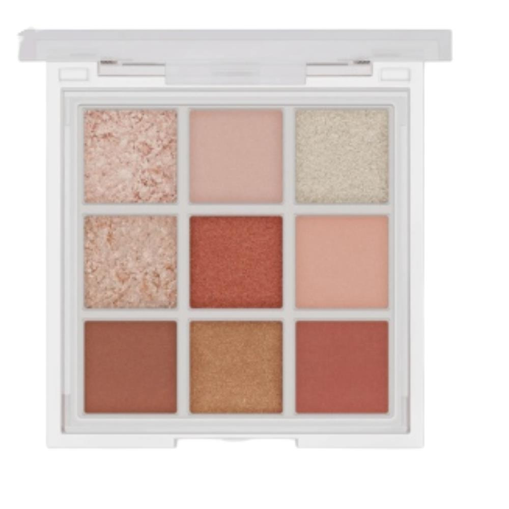 01 Glitter Peach Simli Far Paleti – Göz Makyajı İçin 