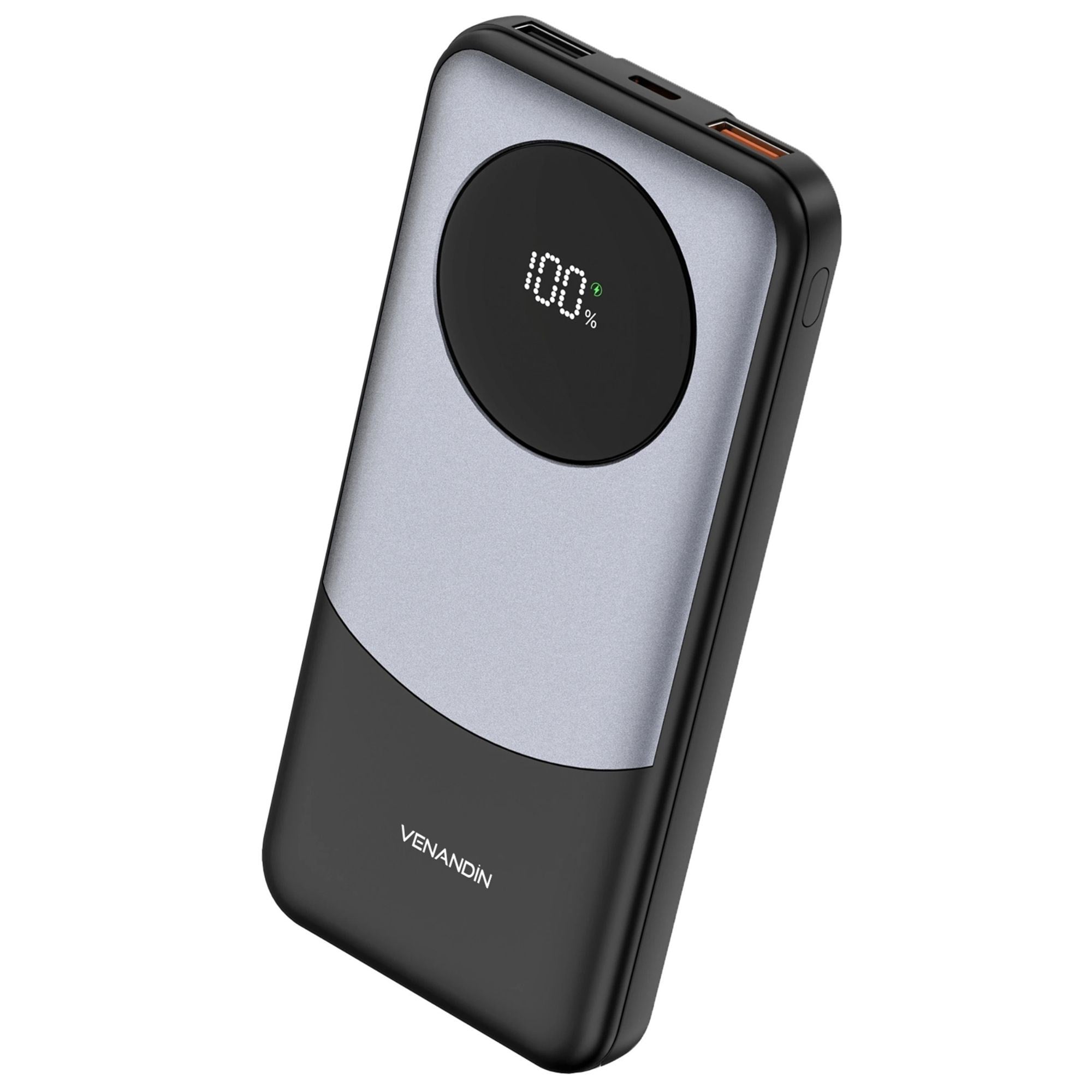 10.000 mAh Powerbank 22.5W Hızlı Şarjlı Dijital Göstergeli Taşınabilir Şarj Cihazı 