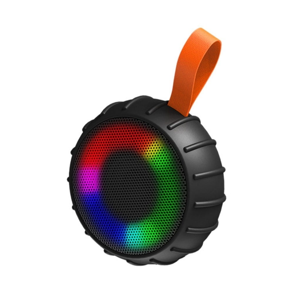 1200 mAh RGB Işıklı 10W Mini Wireless Bluetooth Hoparlör Taşıma Askılı Taşınabilir Speaker 
