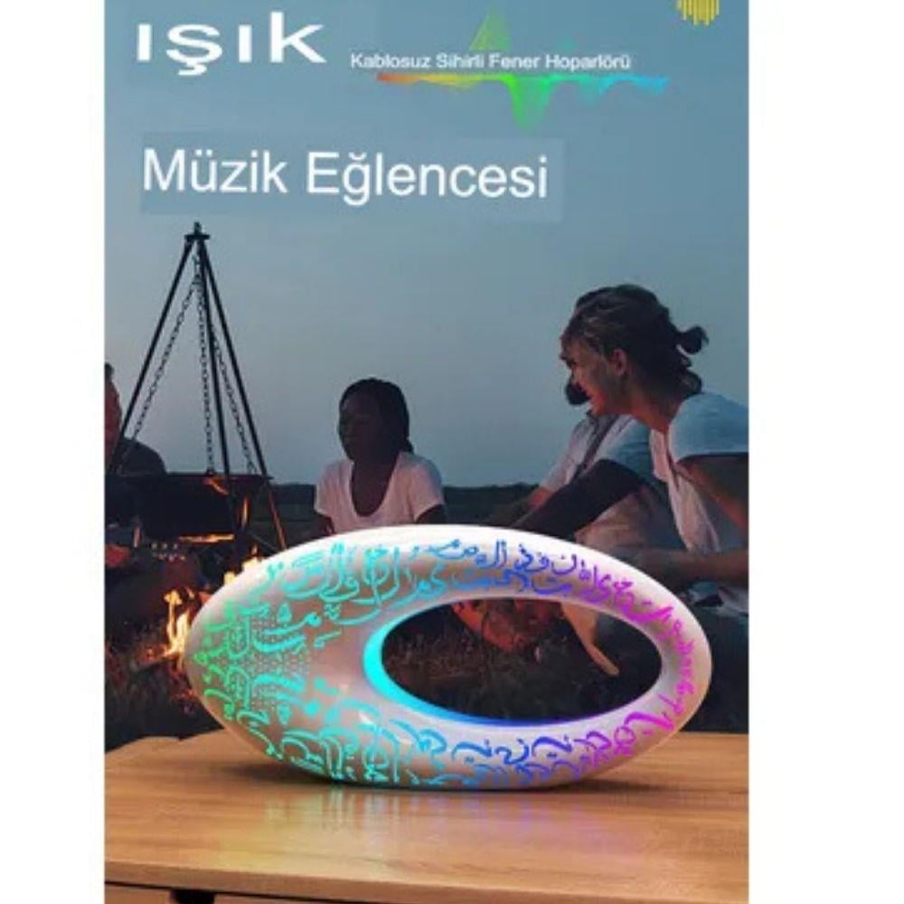 2071 Hat Sanatlı Bluetooth Hoparlör | Şarjlı Kablosuz Dekoratif Mini Speaker | Estetik & Anlamlı 