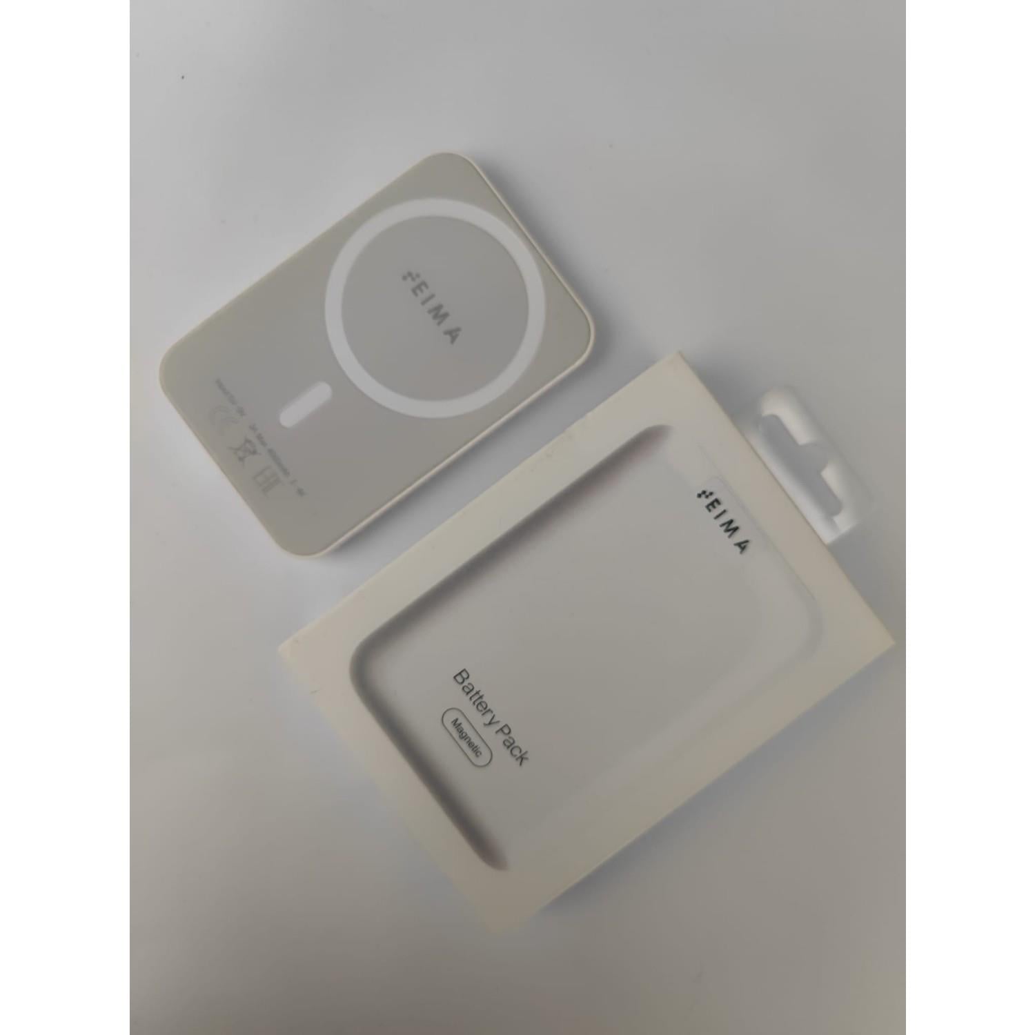 Eima Battery Pack Magsafe Apple iPhone Uyumlu Powerbank Eima Powerbank Kablosuz Şarj Cihazı