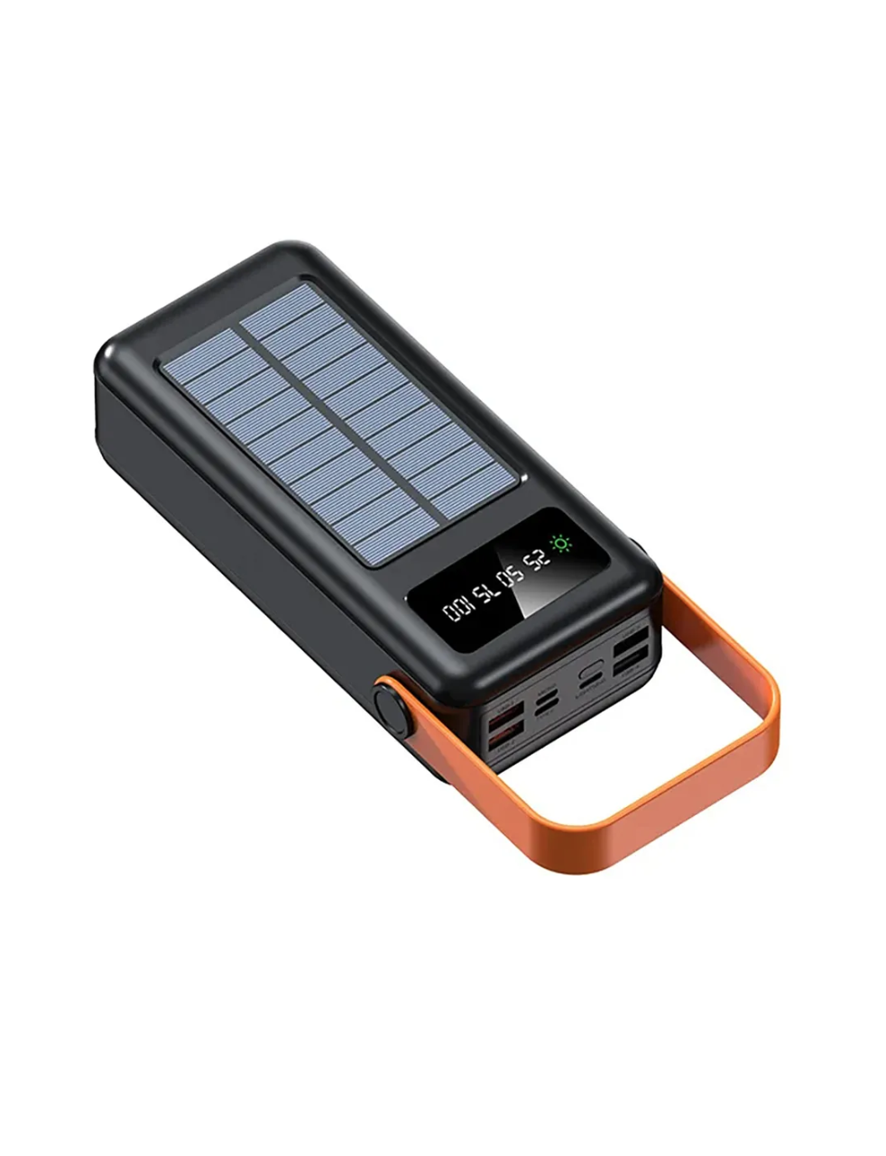 50,000mAh Dahili Mikro Type-C, Lightning, LCD Göstergeli Powerbank 