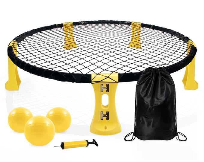 HZL Spikeball 3 Farklı Toplu Bahçe, Sahil, Tatil, PLaj, Bahçe Havuz Top Atma Oyunu