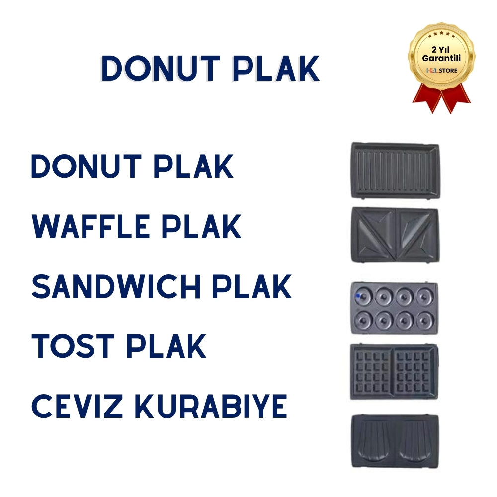 6-1 Arada Donut Plakası 