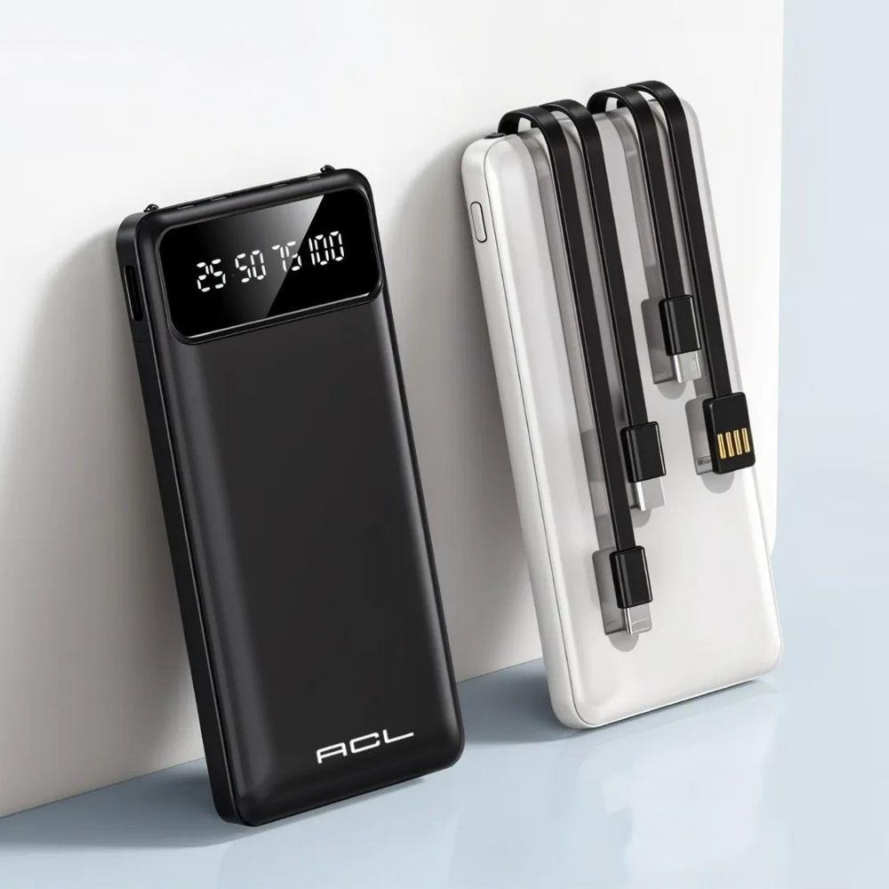 ACL 10000mAh Powerbank Kompakt Taşınabilir Şarj Cihazı Hızlı Şarj Destekli Mobil Batarya 