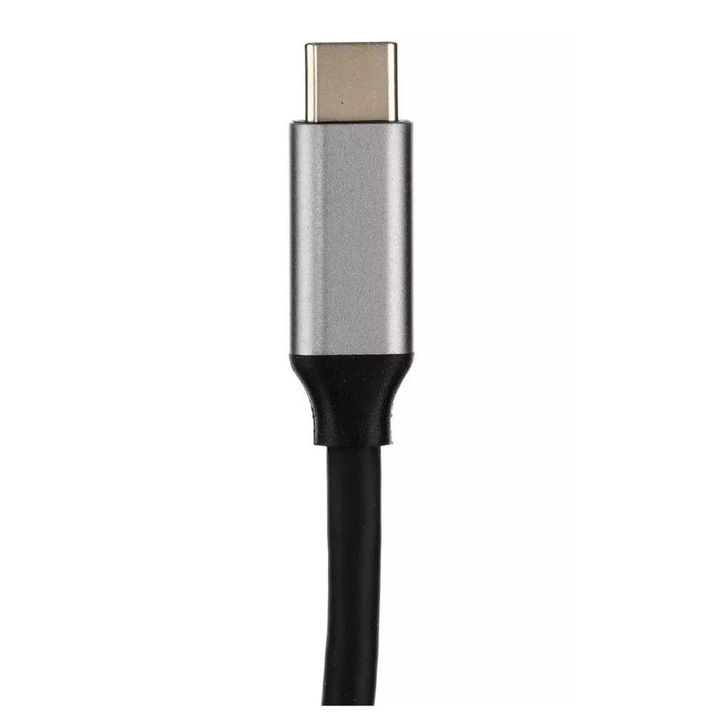 ACL 3 in 1 USB-C Hub Çoklayıcı USB-A USB-C HDMI Girişli Metal Gövdeli Adaptör Dönüştürücü 