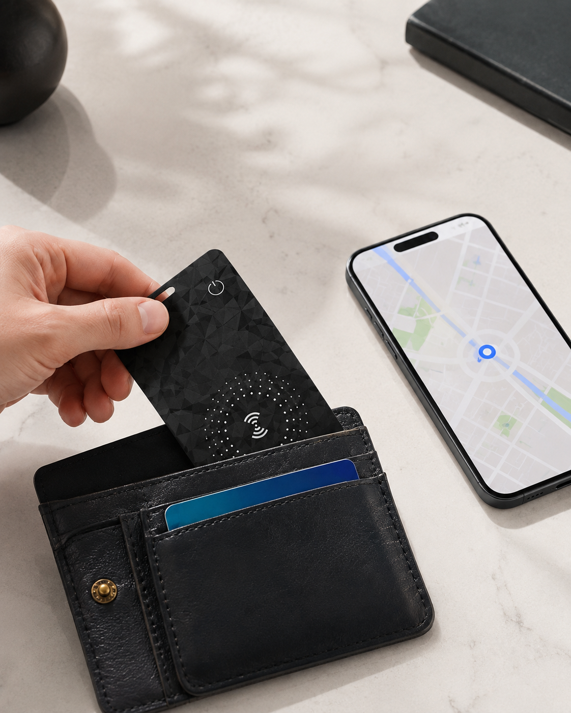 Akıllı Takip Kartı Apple Find My Uyumlu Bluetooth Eşya Bulucu Cüzdan Çanta Valiz Konum Takibi 