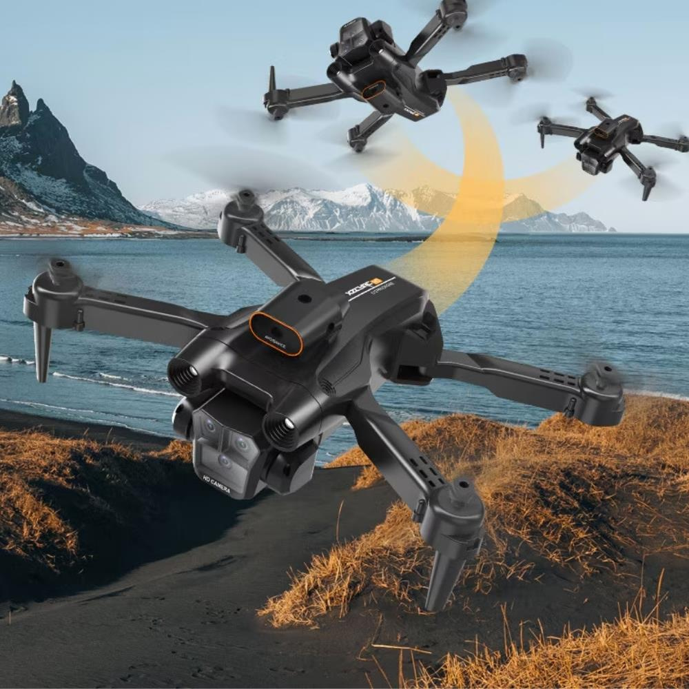 C12 Pro Katlanabilir Drone – 3x HD Kamera • 4K Video • Wi‑Fi FPV • Akıllı Uçuş Modları & Engel Algılamalı 