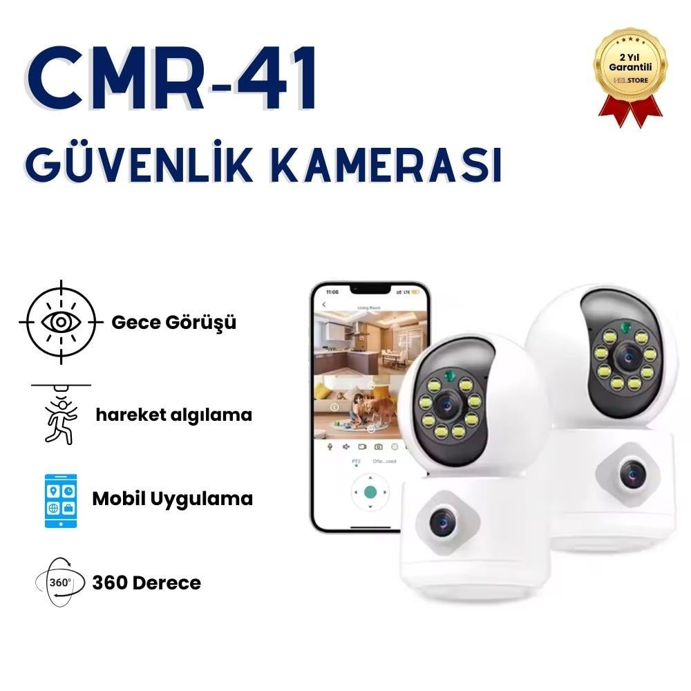 CMR41 hareket sensorlu gece goruslu guvenlık kamerası  