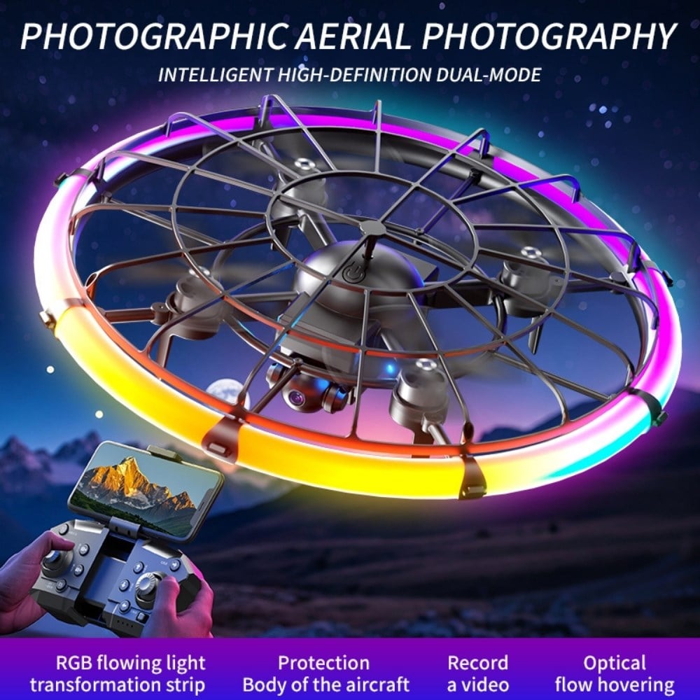 HD Kameralı Katlanabilir Brushless Motorlu UFODrone  