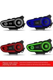 Helmet bluetooth headset wıth lıghts  