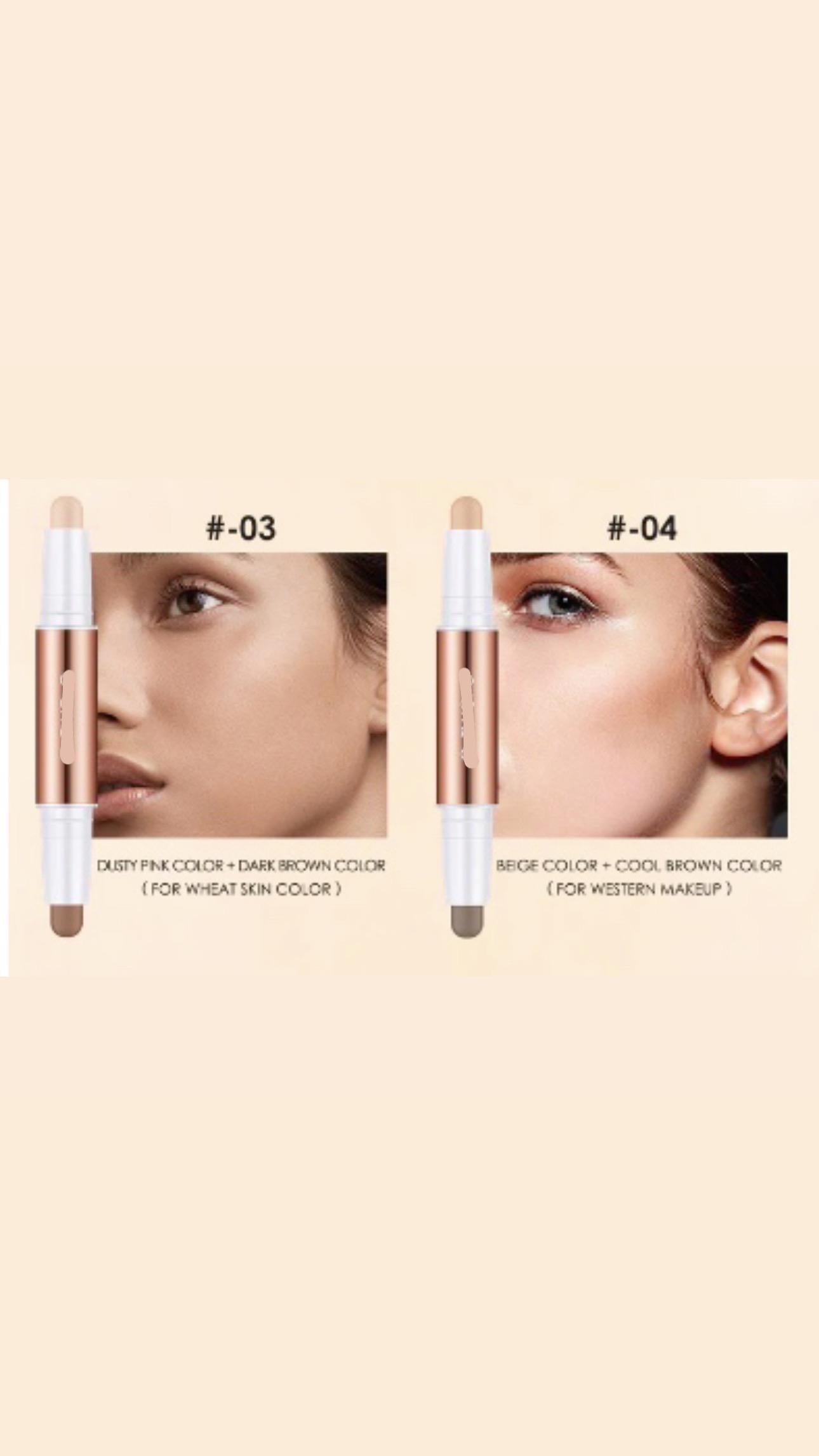 Hzl Contour Stick Kontür Kalemi 2li Çift Taraflı